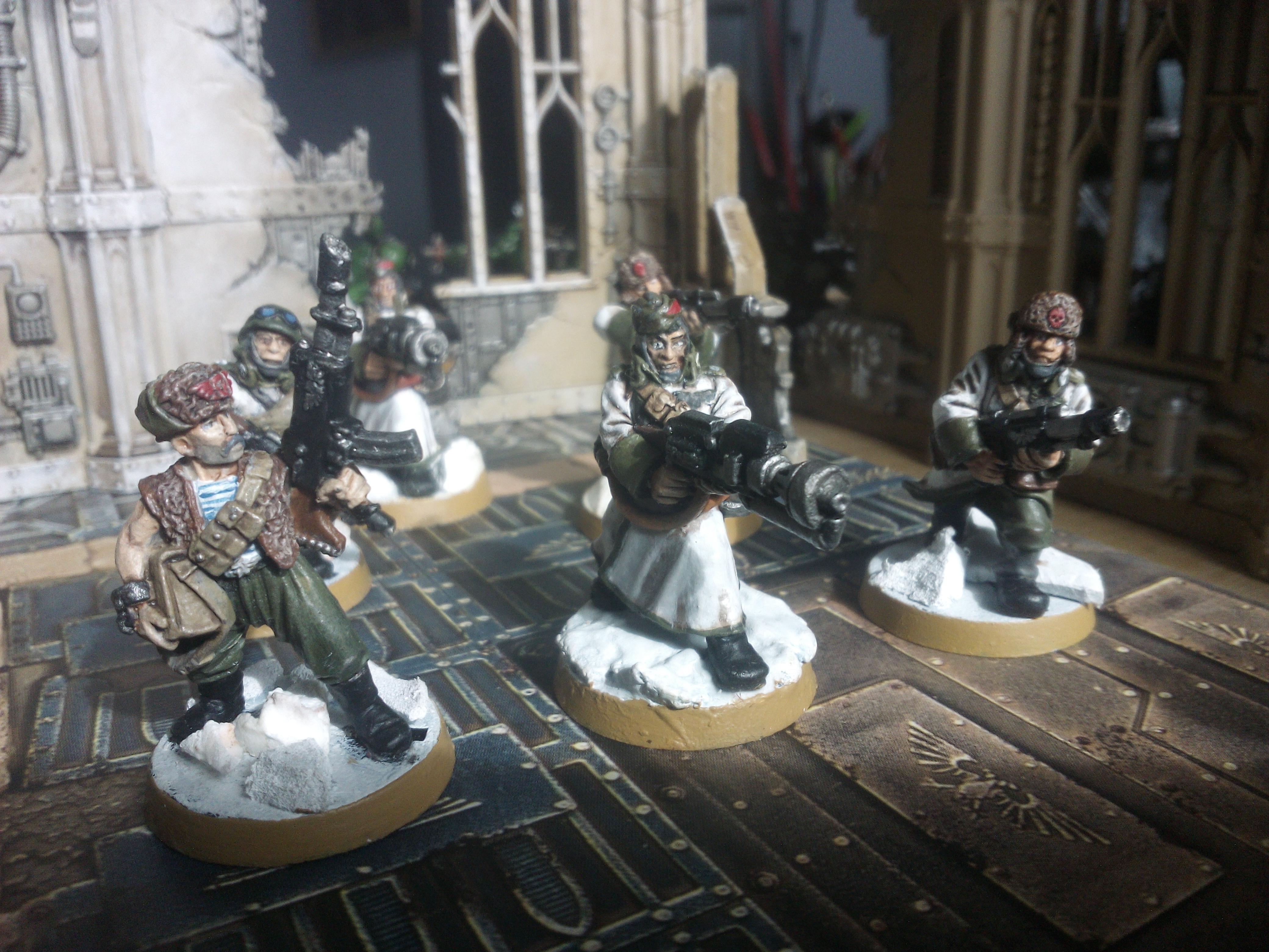 Astra Militarum, Imperial Guard, Metal, Oldschool, Valhallans Ice Warrirors, Warhammer 40,000