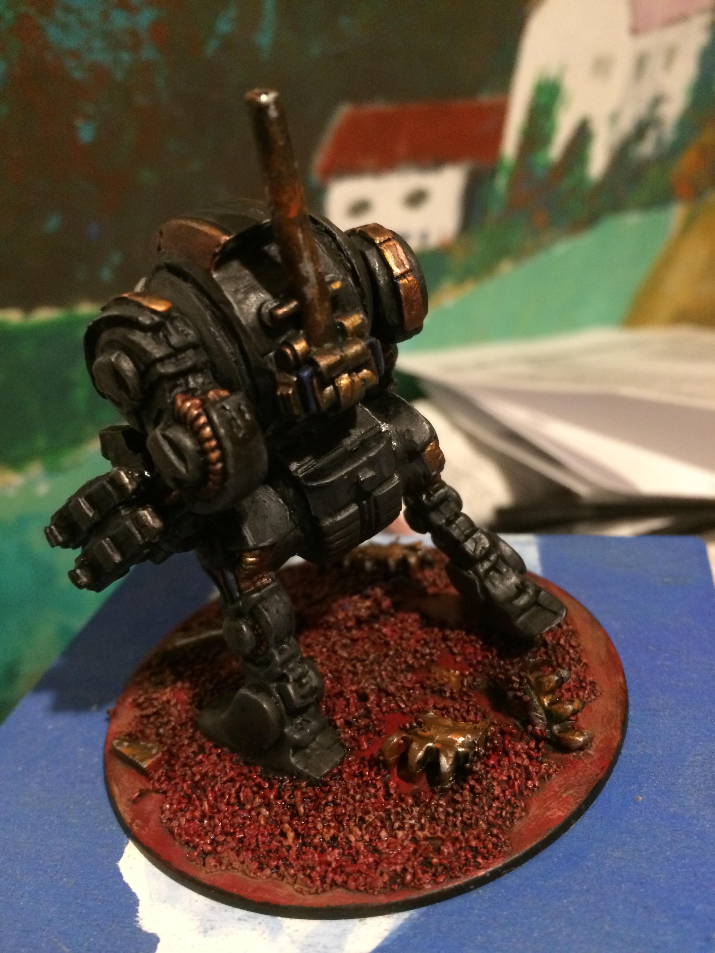 Army, Bizarr, Conversion, Dreadnought, Grey, Knights, Old, Oldhammer, Rogue Trader, School