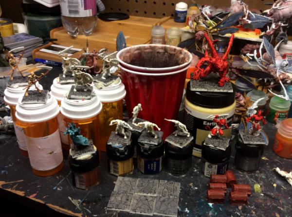 Citadel Paint Station Holds 98 Paint Pots Warhammer Dnd Tabletop Nesting 