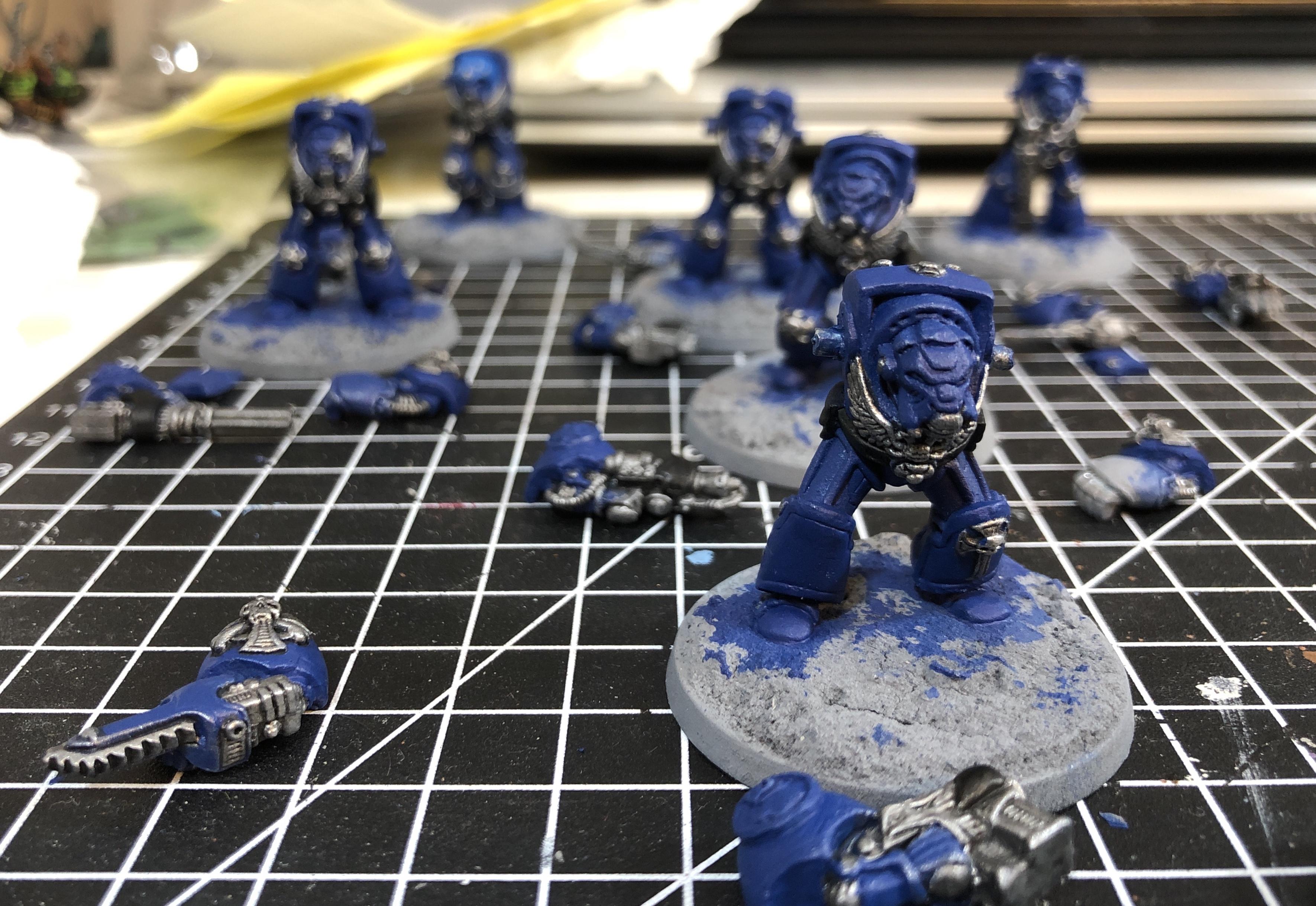 Captain, Crimson Fists, Librarian, Rogue Trader, Rtb9 Terminators, Warhammer 40,000
