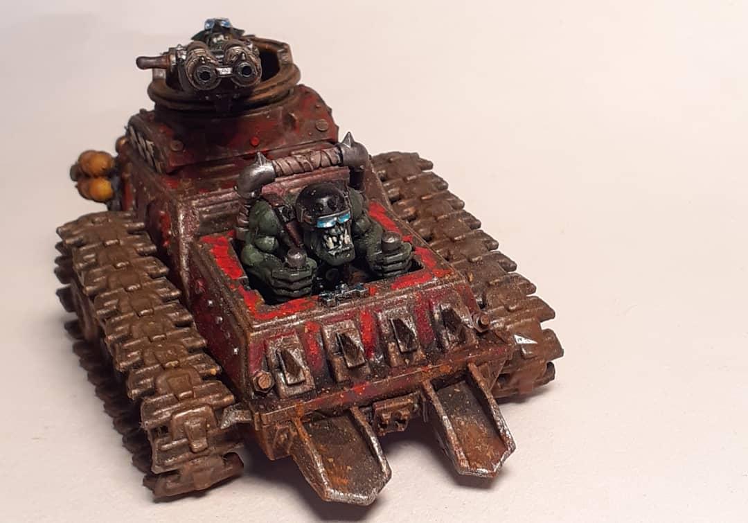 Conversion, Grots, Kitbashed, Ork Conversions, Ork Coustom Made Vehicles, Orks, Scratch Build, Warhammer 40,000, Wartrak