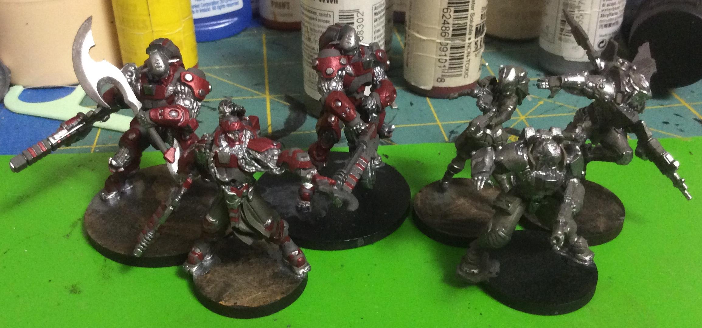 Combined Army, Corvus Belli, Infinity, Morat, Work In Progress