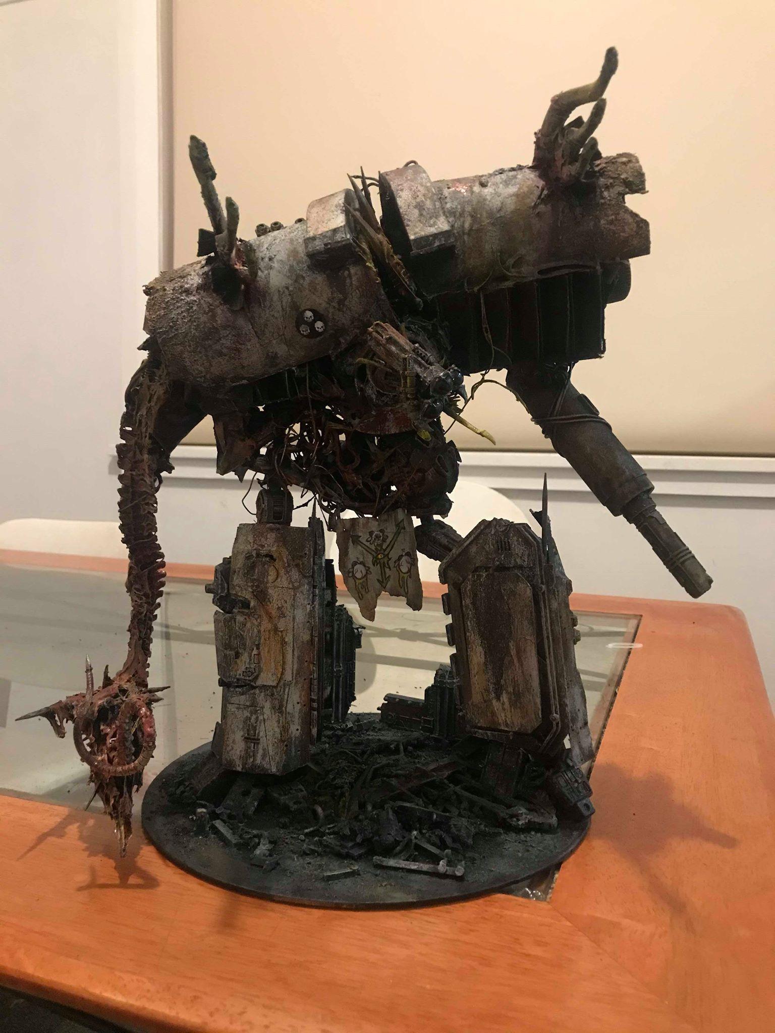 Chaos, Nurgle, Reaver, Scratch Build, Titan, Warlord