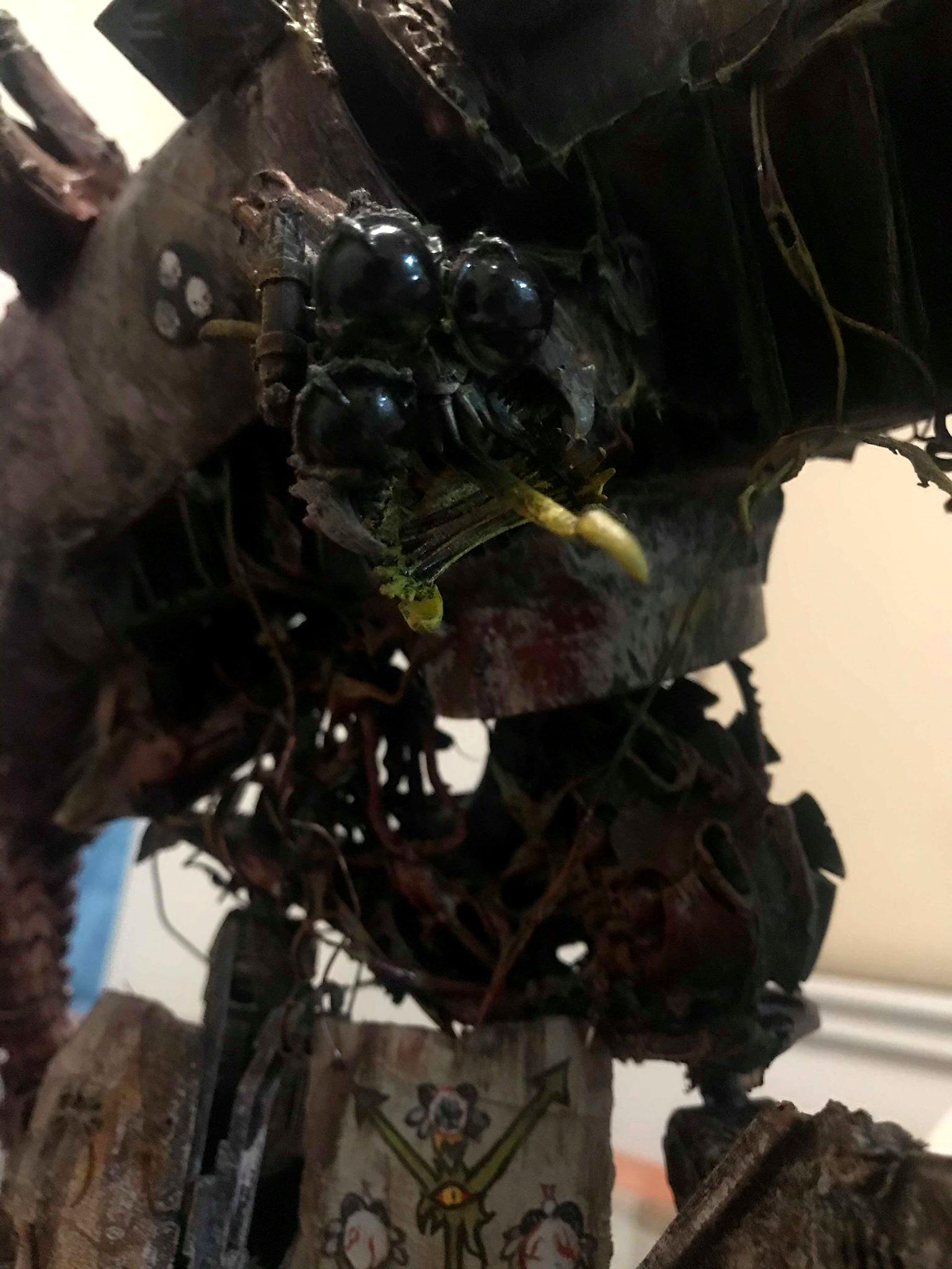 Chaos, Head, Nurgle, Reaver, Scratch Build, Titan, Warlord