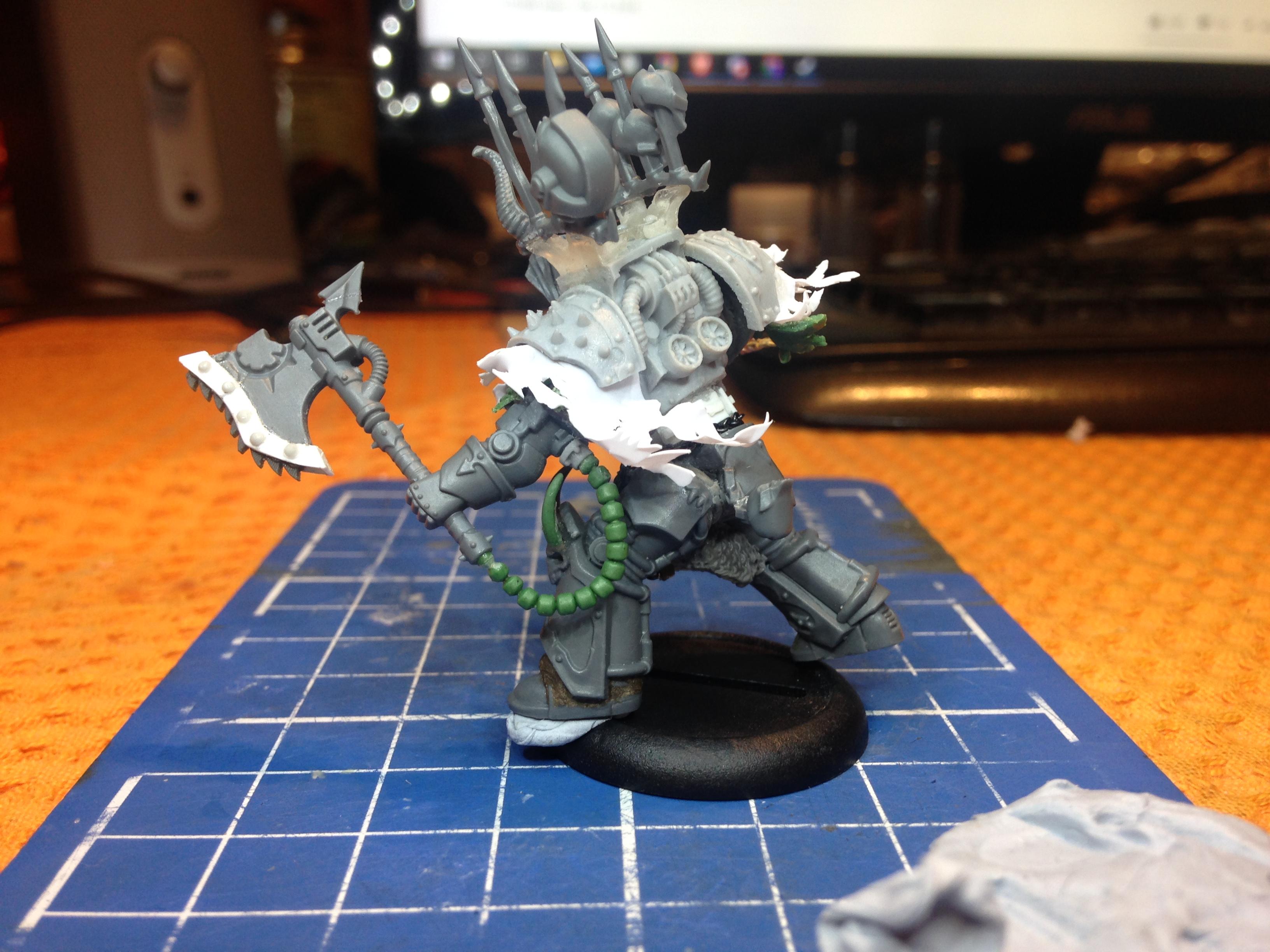 Black Legion, Bringers Of Despair, Cataphractii, Chaos Space Marines, Chaos Undivided, Conversion