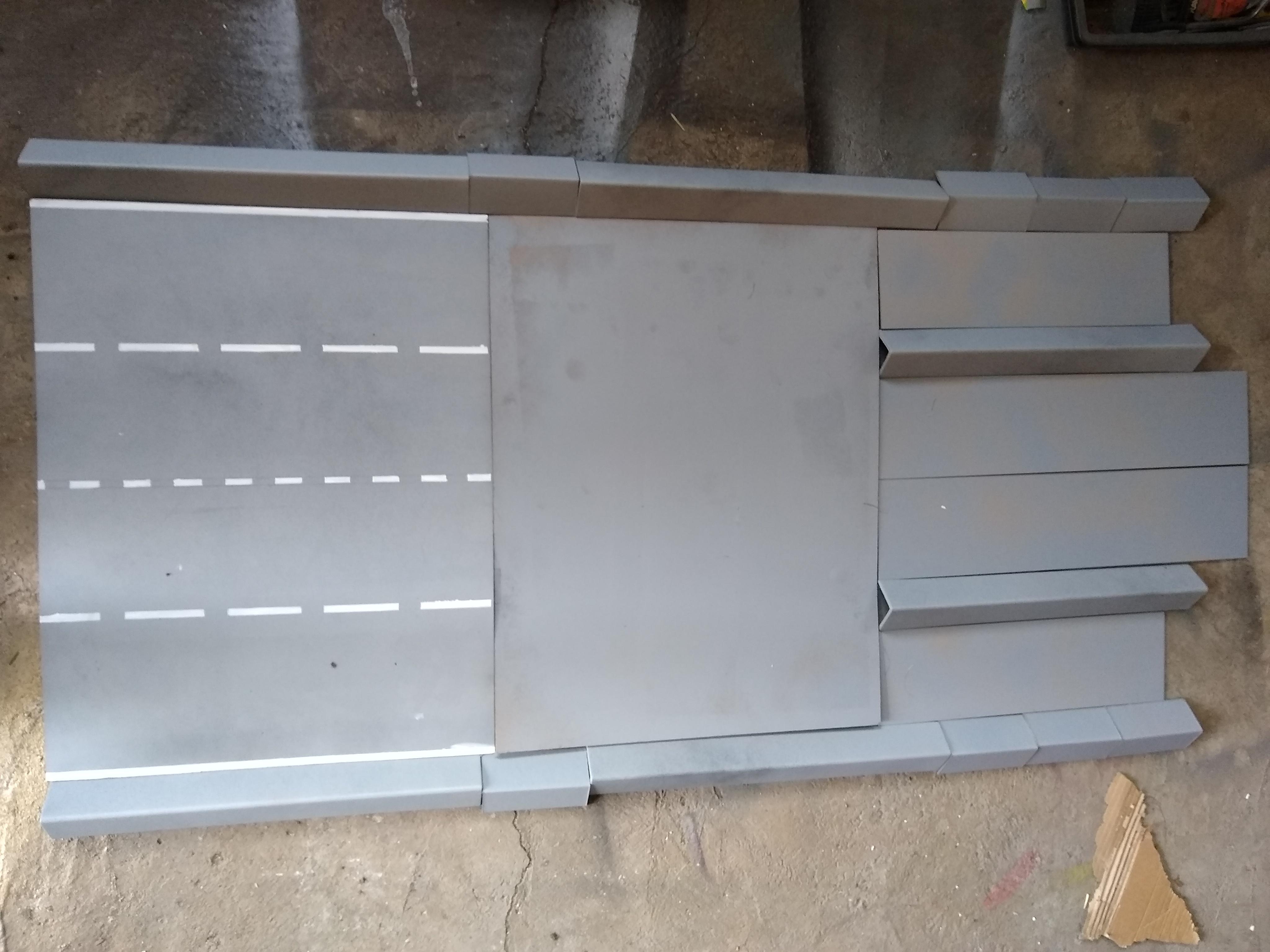 Modular megway layout