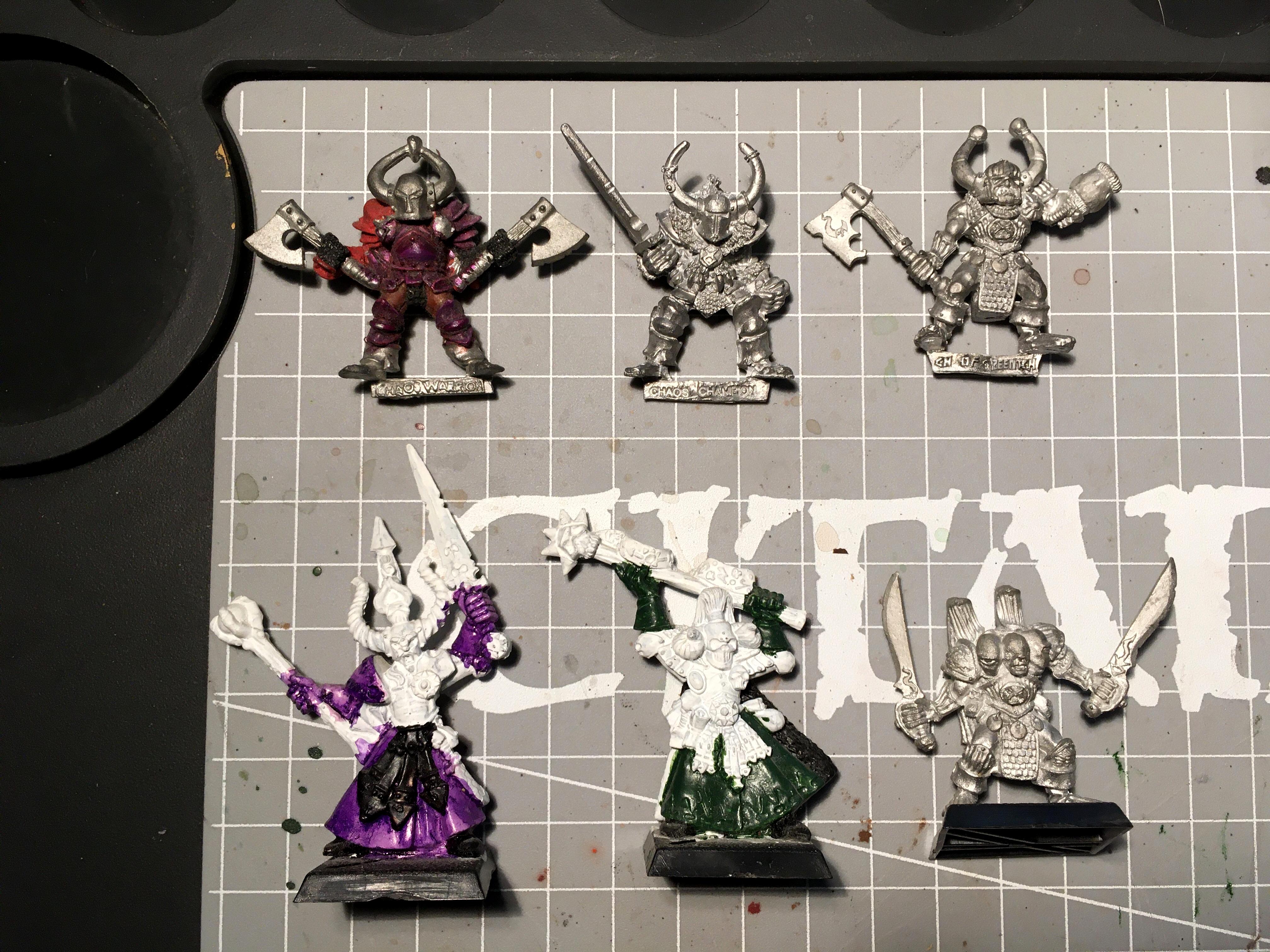Champion, Chaos, Sorcerer