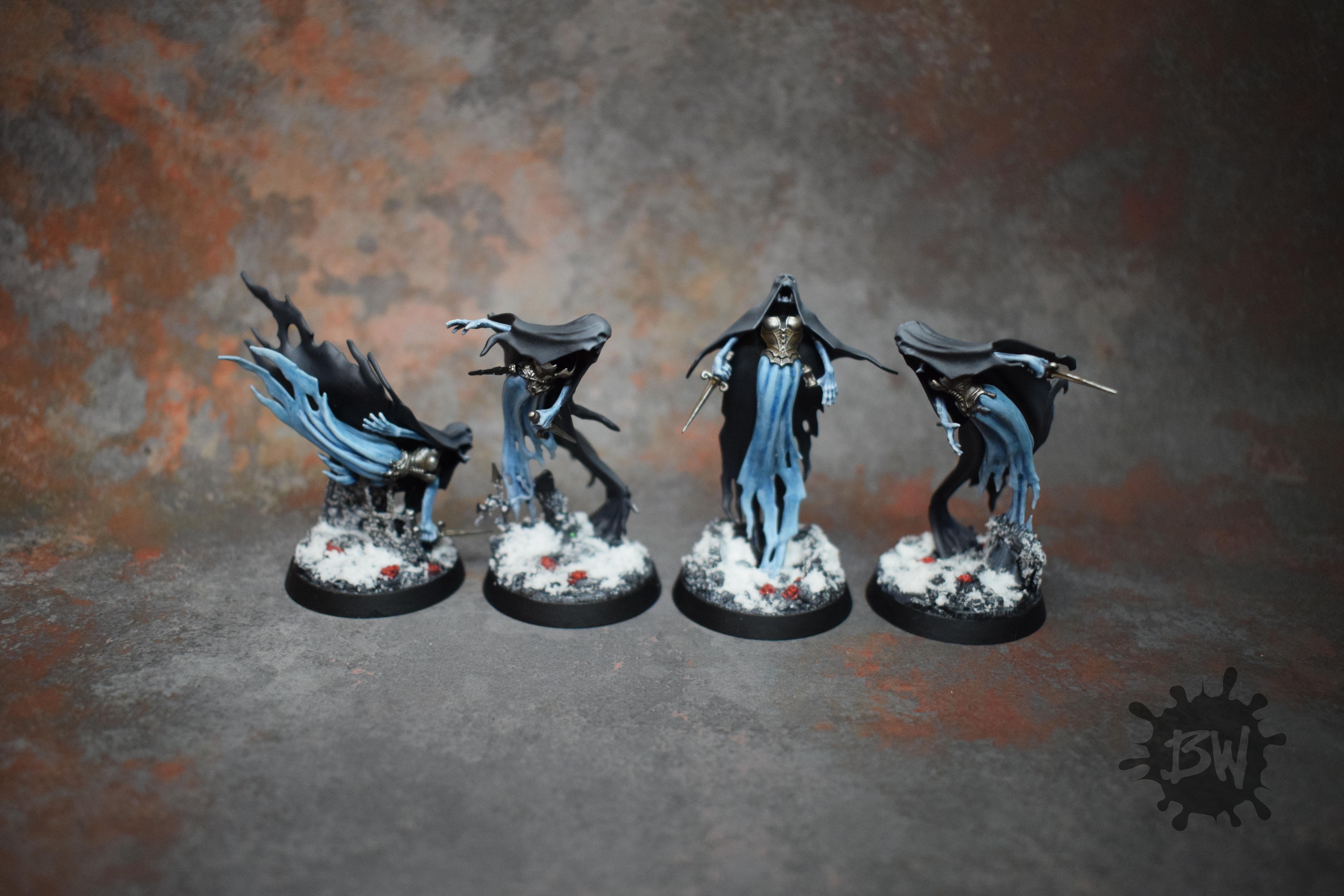 Age Of Sigmar, Death, Nighthaunt, Nighthaunt Myrmourn Banshees, Shadespire, Warhammer Fantasy
