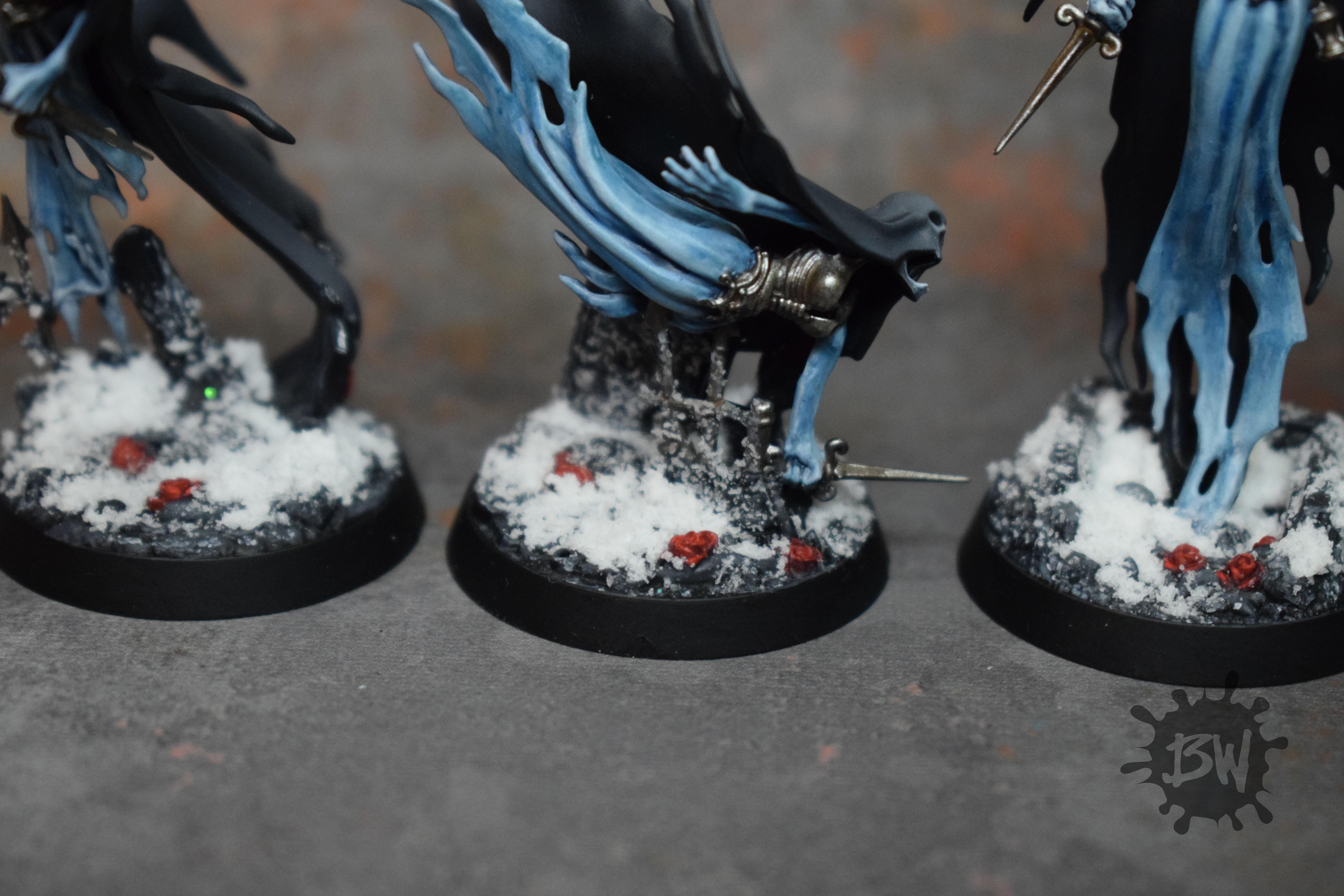Age Of Sigmar, Death, Nighthaunt, Nighthaunt Myrmourn Banshees, Shadespire, Warhammer Fantasy