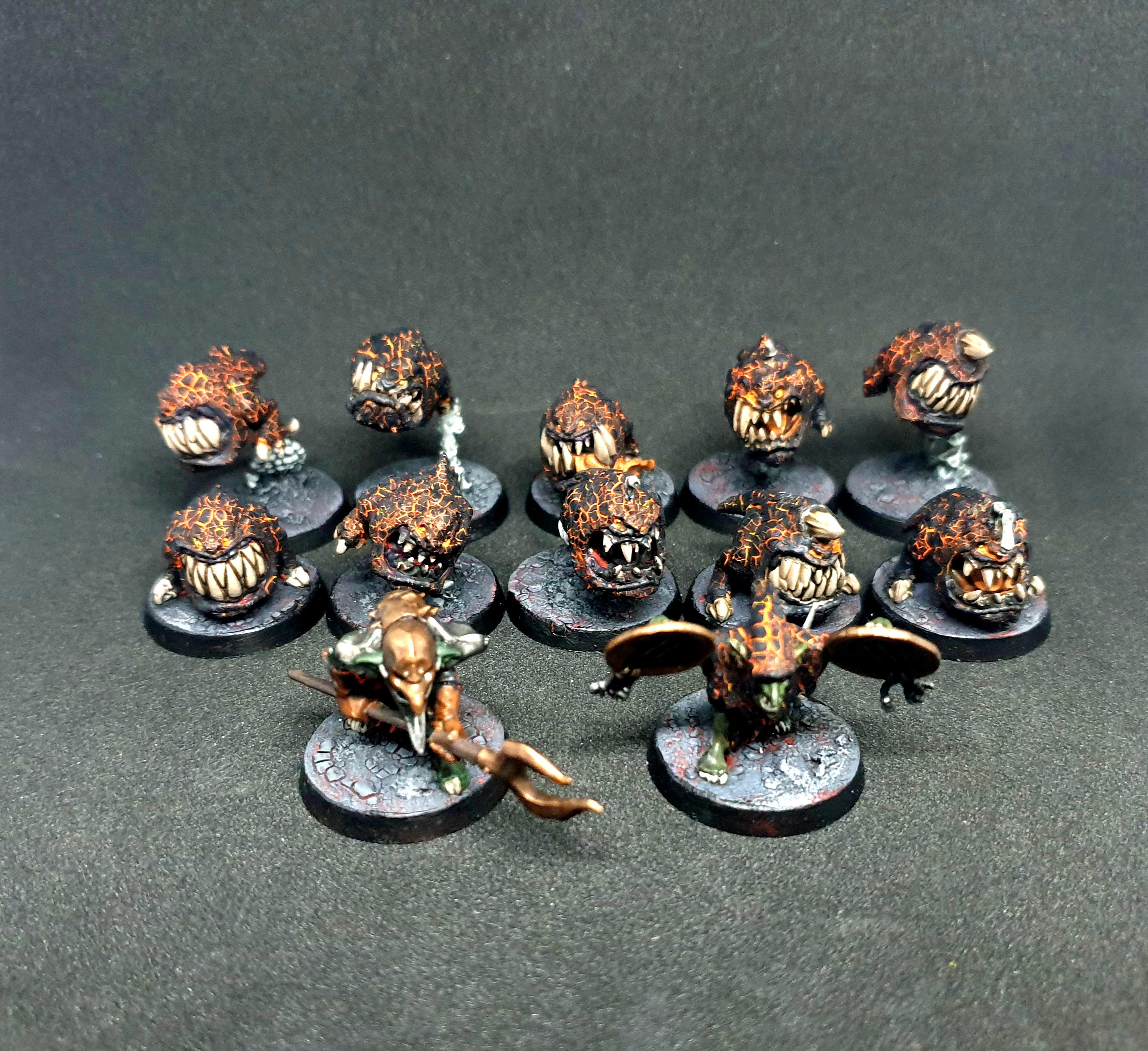 Lava, Squigs, Molten Squigs