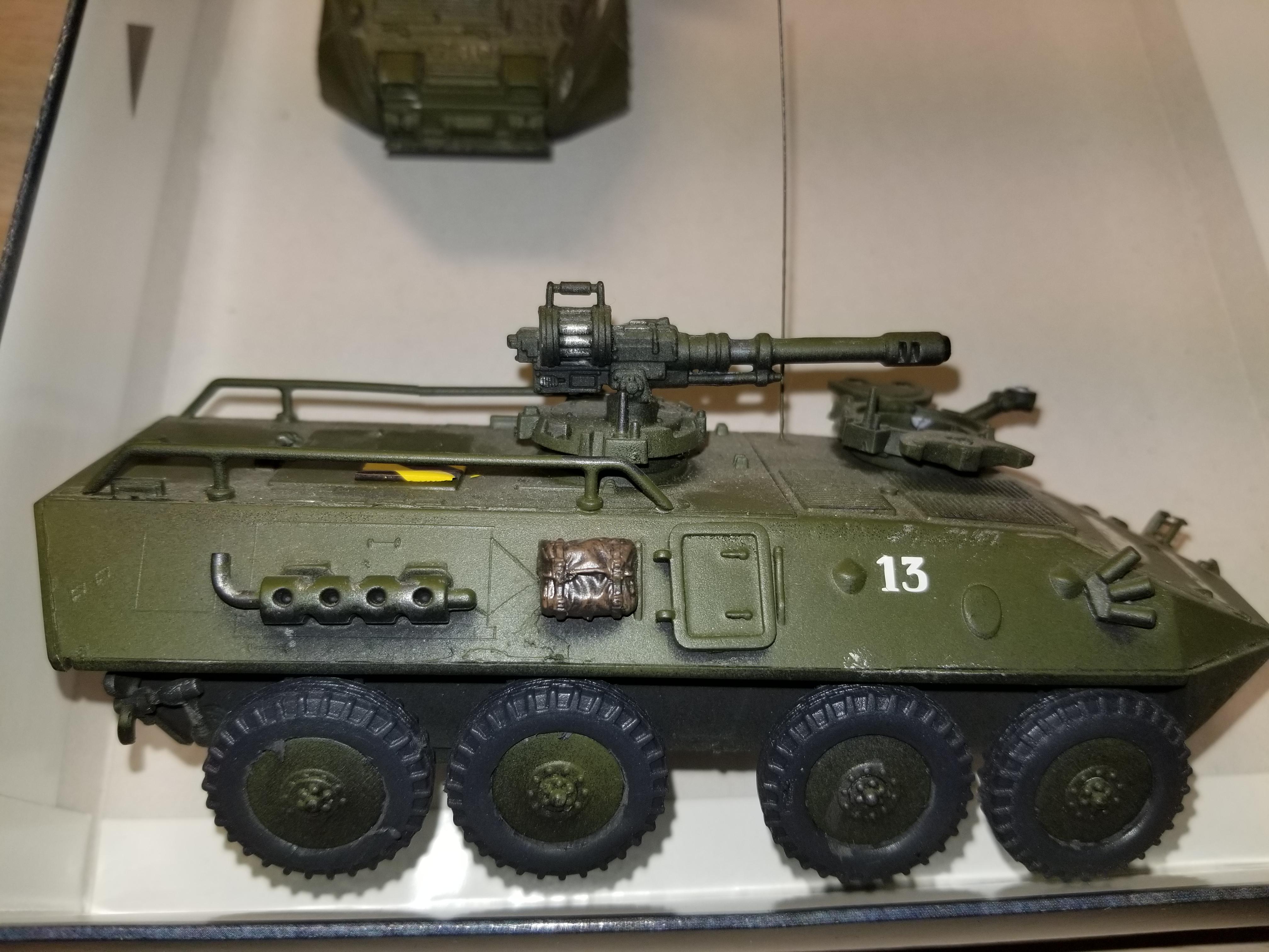 WH40k, Old vehicle conversions, plastic, right side 2