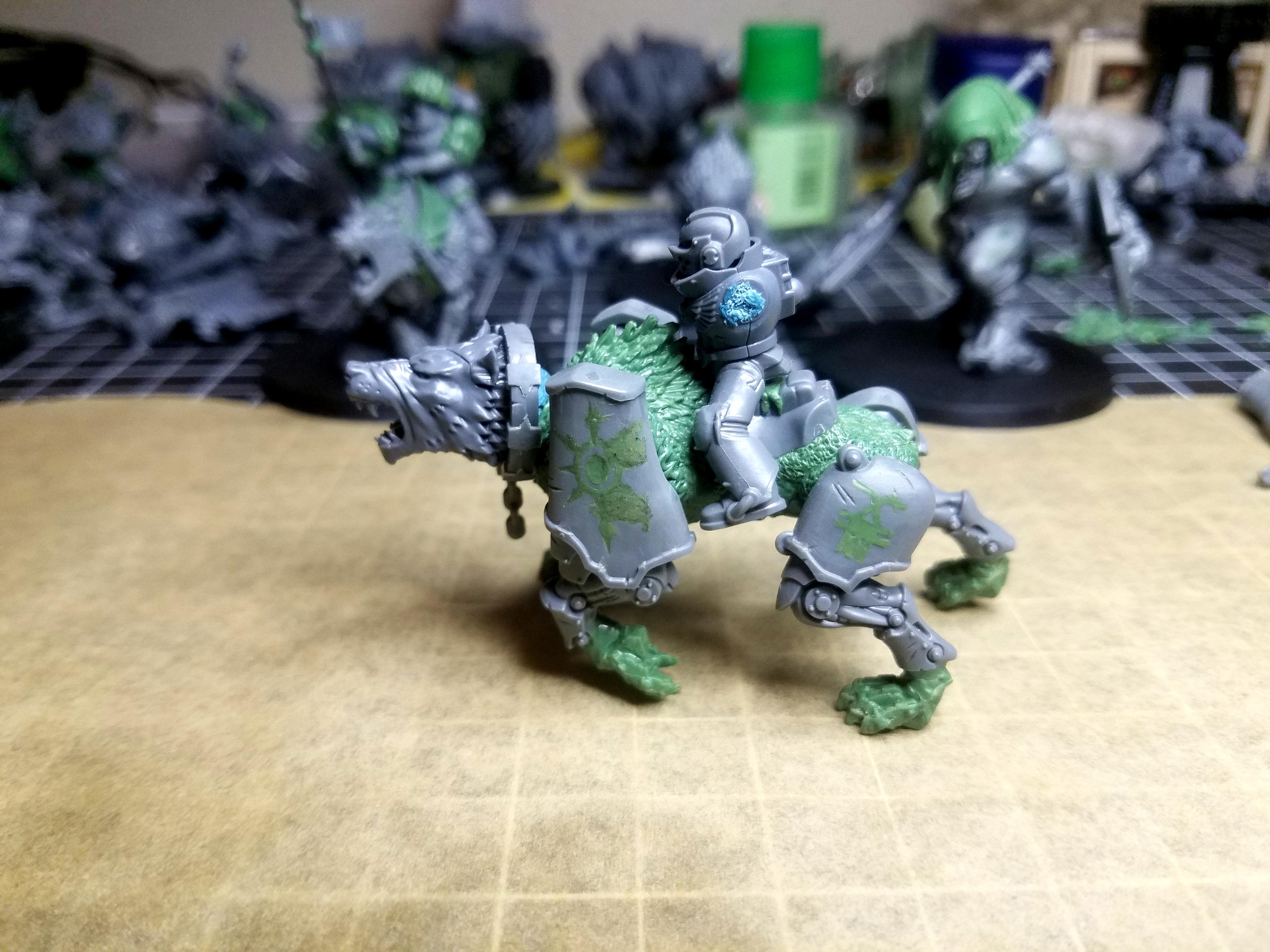 Bloodcrushers, Space Marines, Space Wolves, Sw, Thunderwolves, Twc