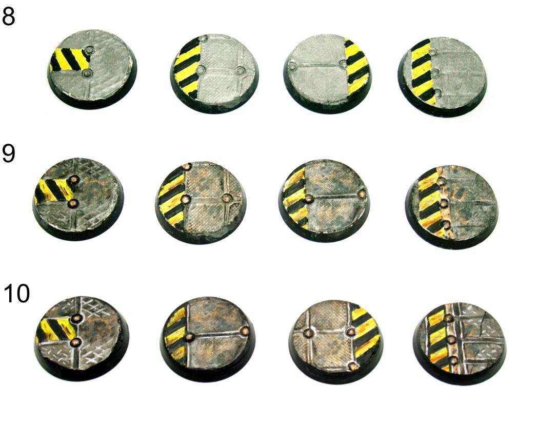 Base, Hazard Stripes, Industrial