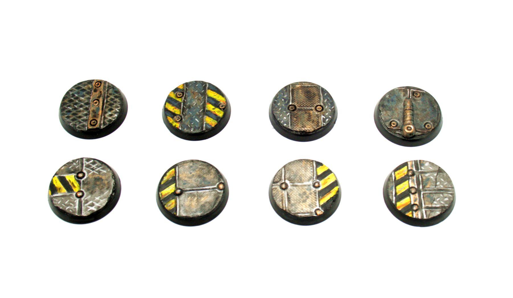Base, Hazard Stripes, Industrial