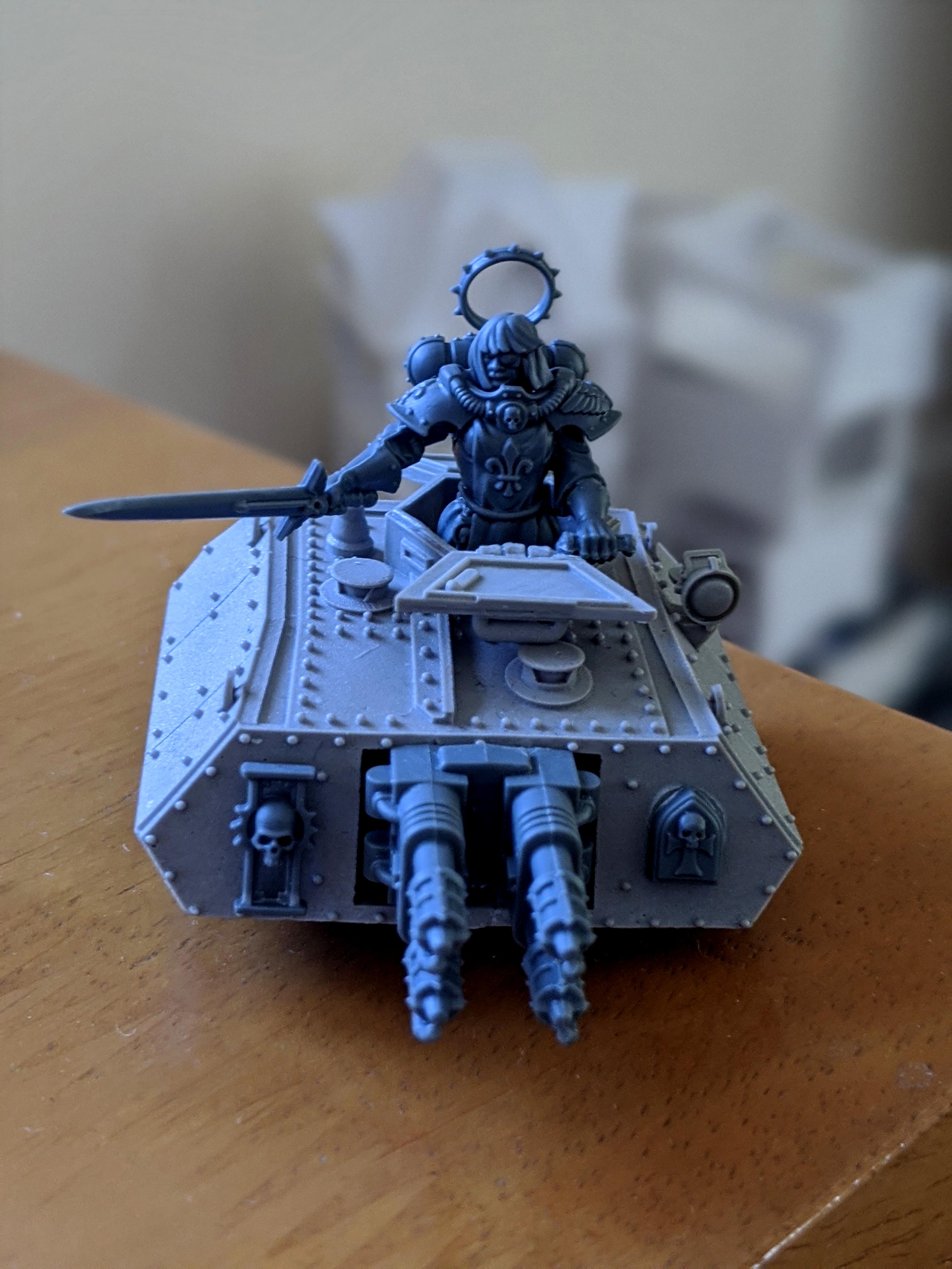 Adeptus Sororitas, Conversion, Kangaroo, Sisters Of Battle, Sororitas, Turret, Victoria Miniatures