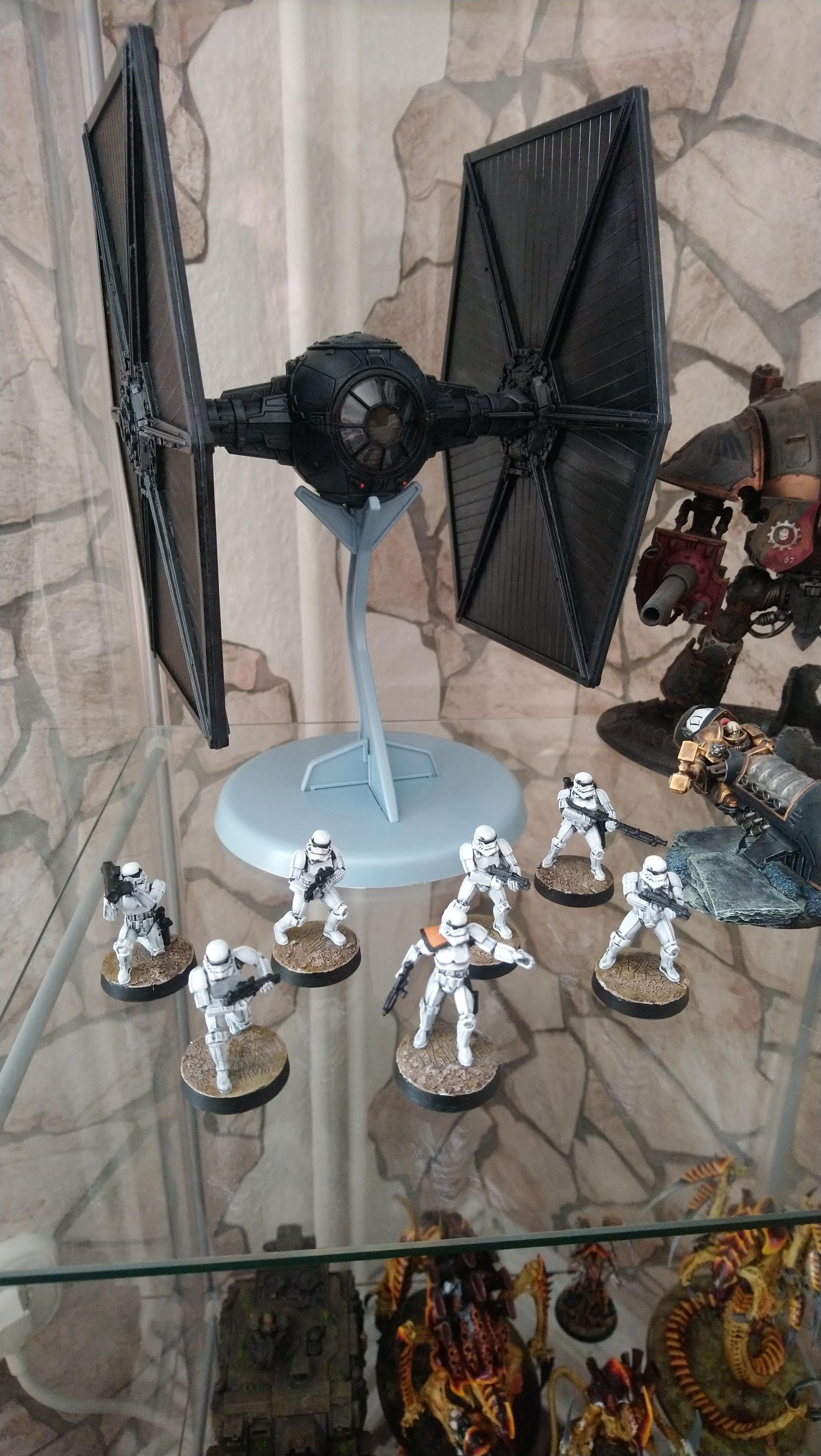 Empire, Star Wars, Stormtrooper, Tie Fighter