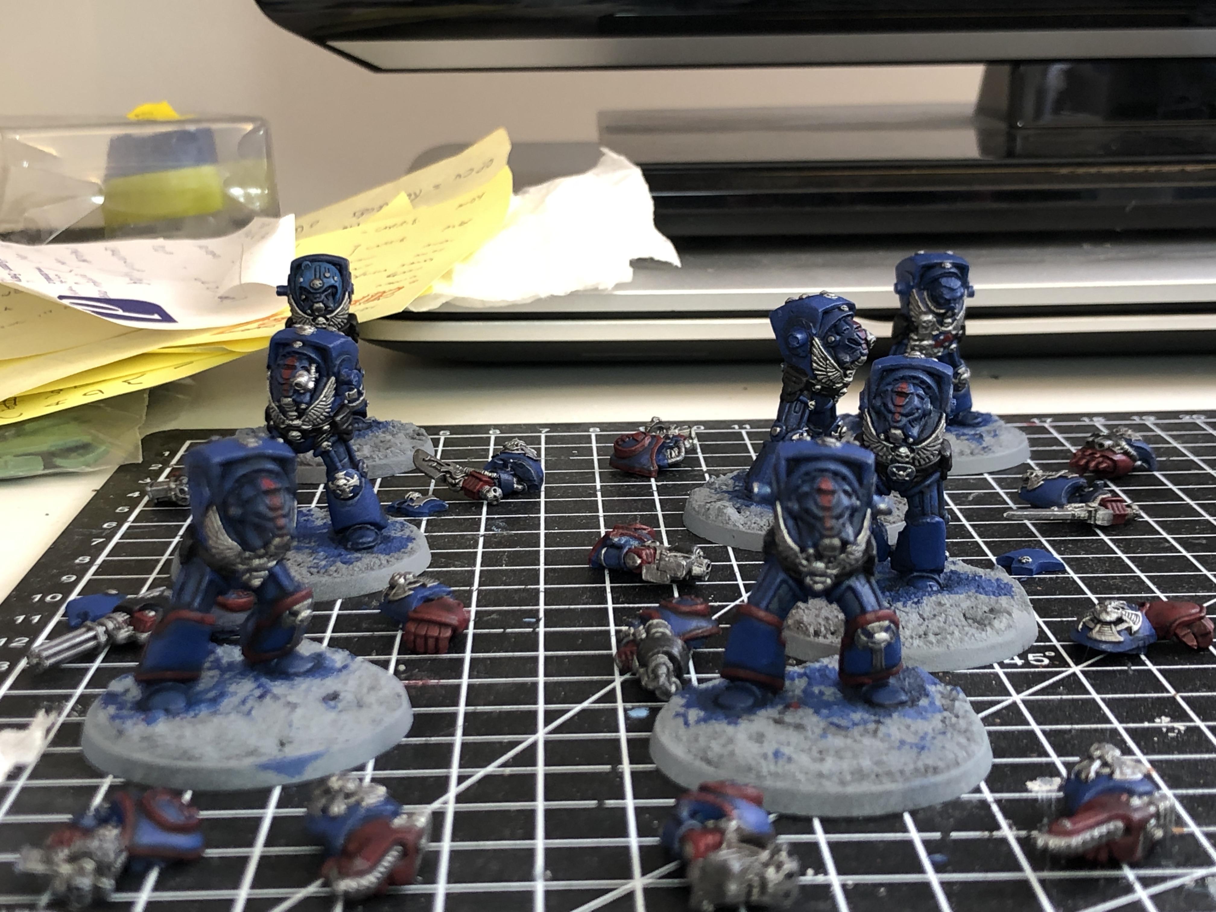 Rogue Trader, Rtb9, Space Marines, Terminator Armor, Warhammer 40,000, Work In Progress