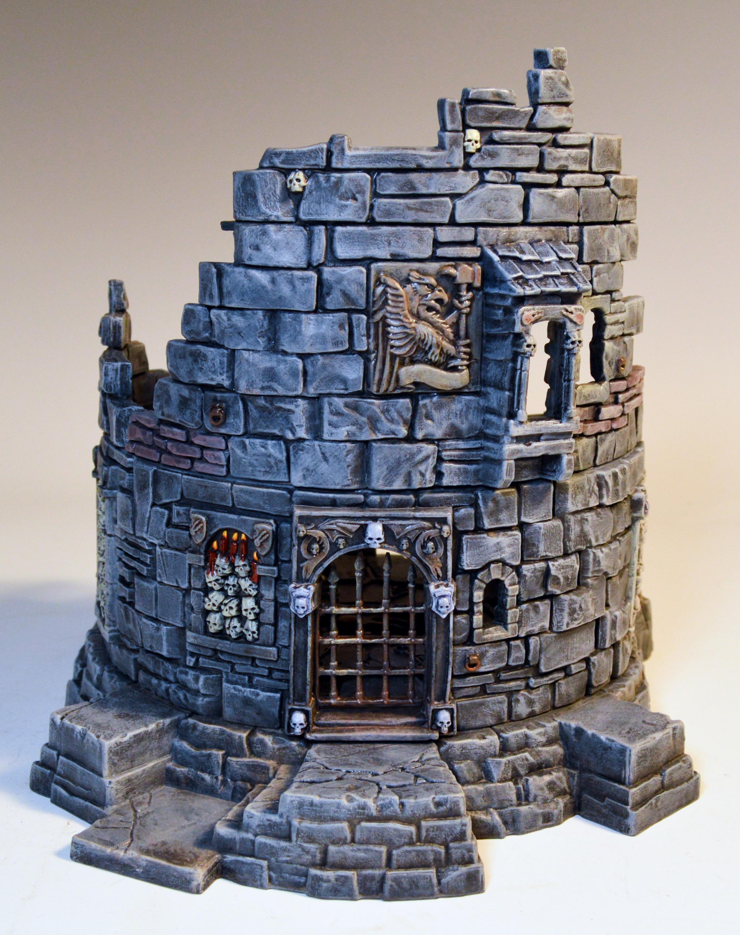 Dreadstone Blight, Ruin, Terrain, Tower, Warhammer Fantasy, Wizard