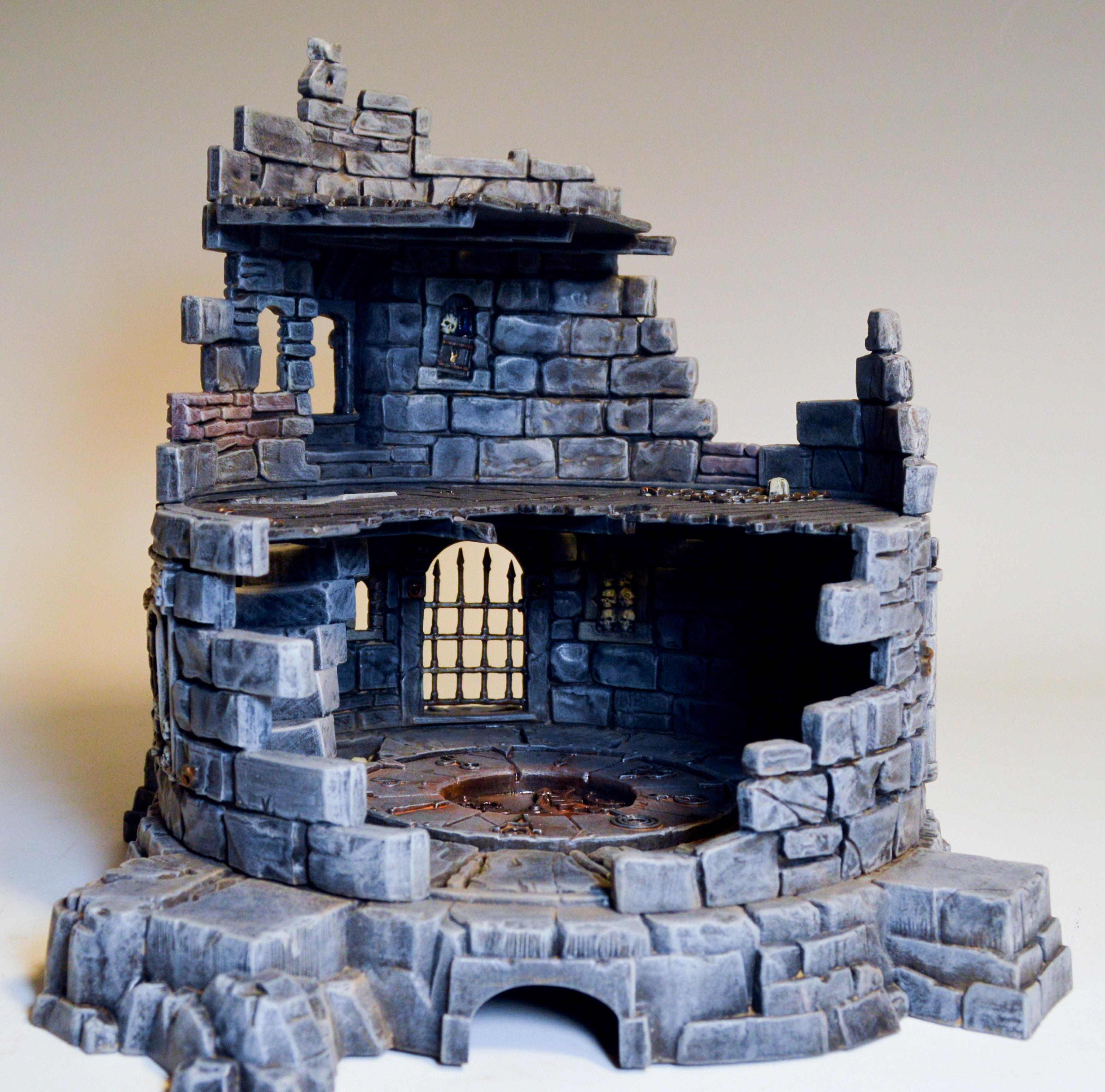 Dreadstone Blight, Ruin, Terrain, Tower, Warhammer Fantasy, Wizard
