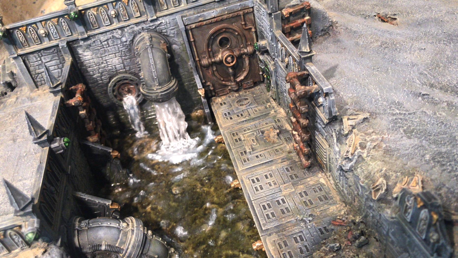 Gaming Tables, Talos Water-treatment Plant, Terrain, Warhammer 40,000