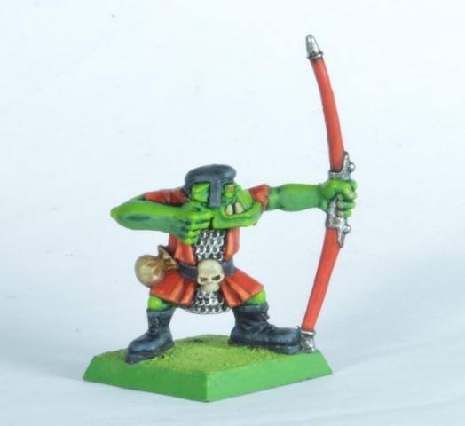 Arrow Boy, Goblin Green Base, Orcs, Retro