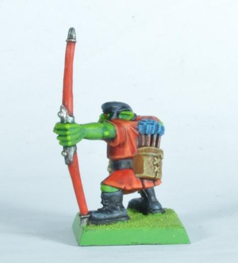 Arrow Boy, Goblin Green Base, Orcs, Retro