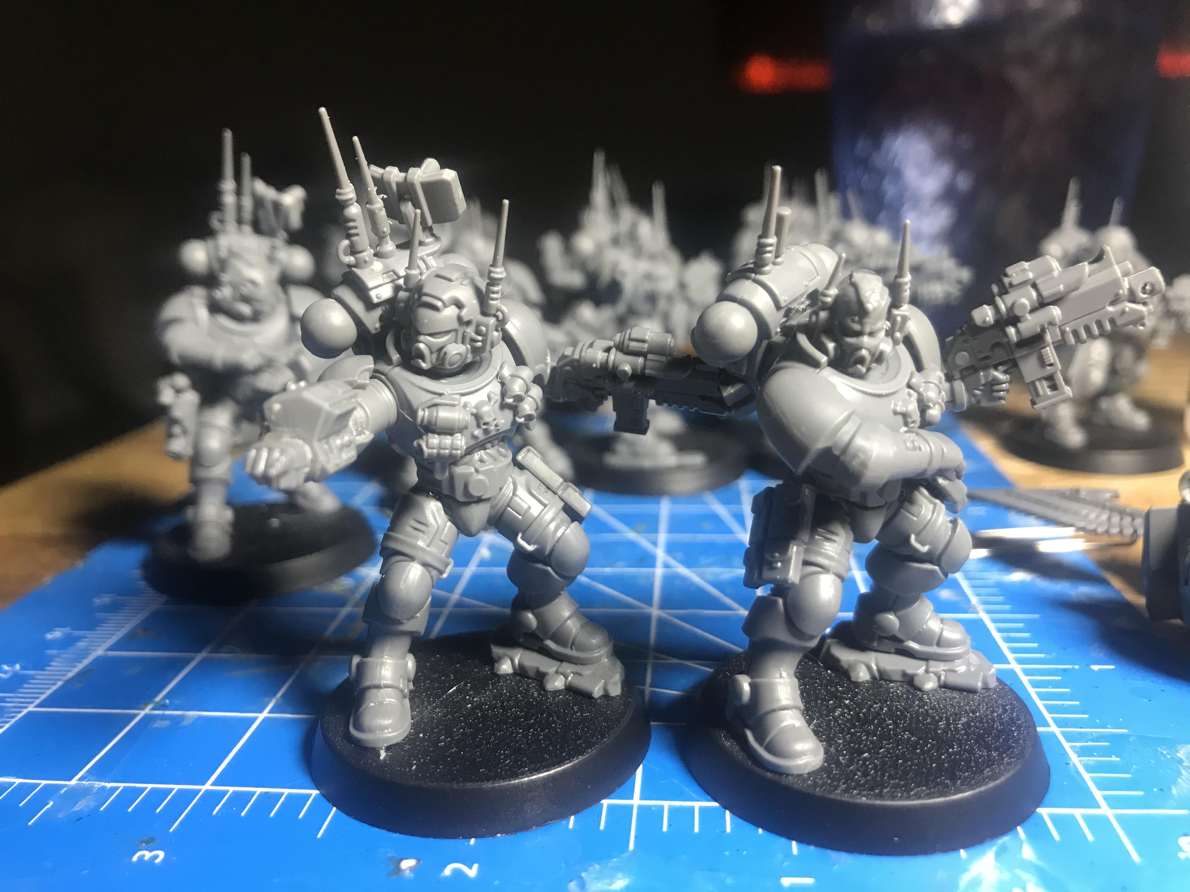 Chaplain On Bike, Primaris Infiltrators