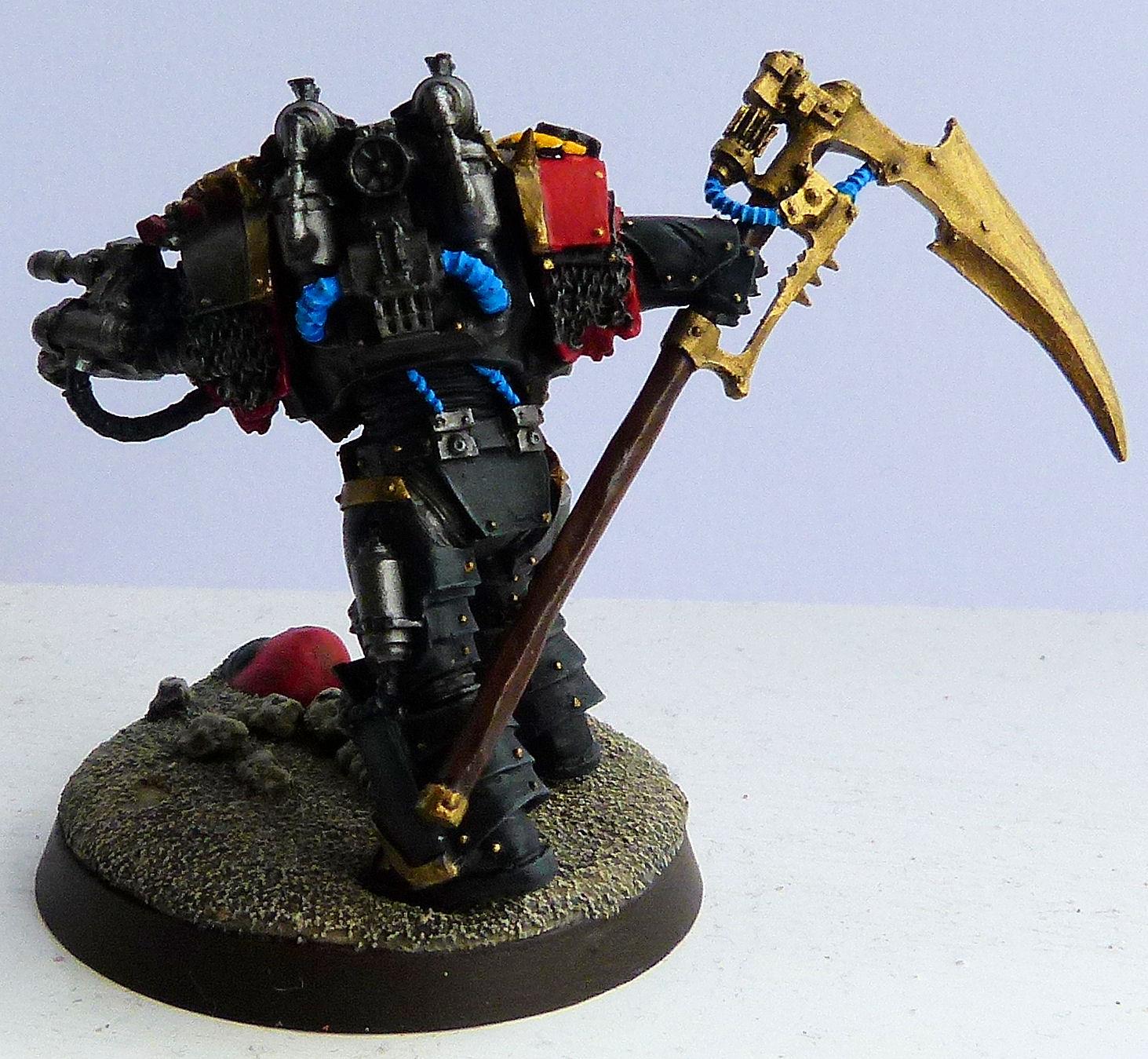 Deathwatch Terminator Red Legion Back