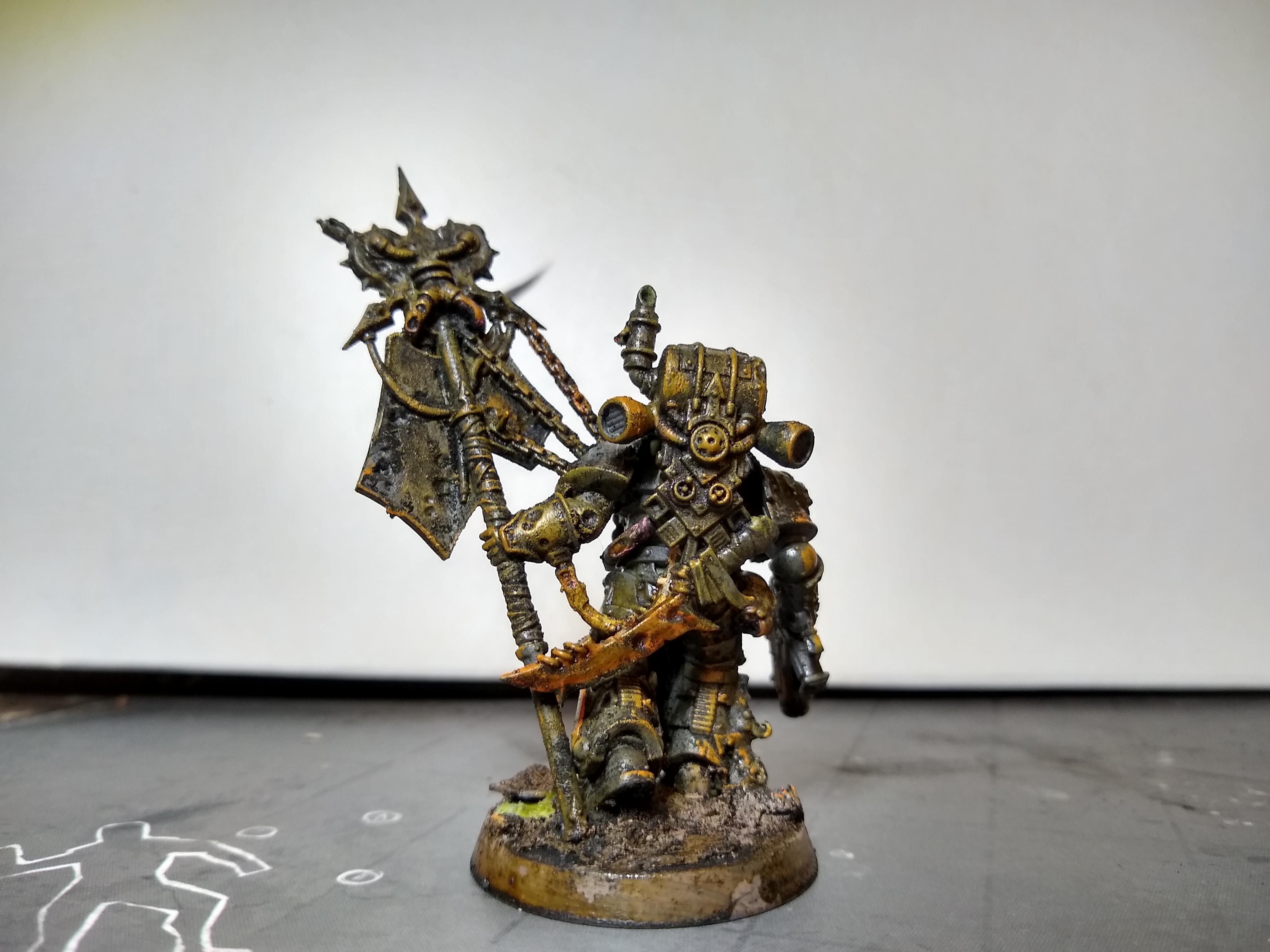 Death Guard icon bearer rear - Death Guard icon bearer rear - Gallery ...