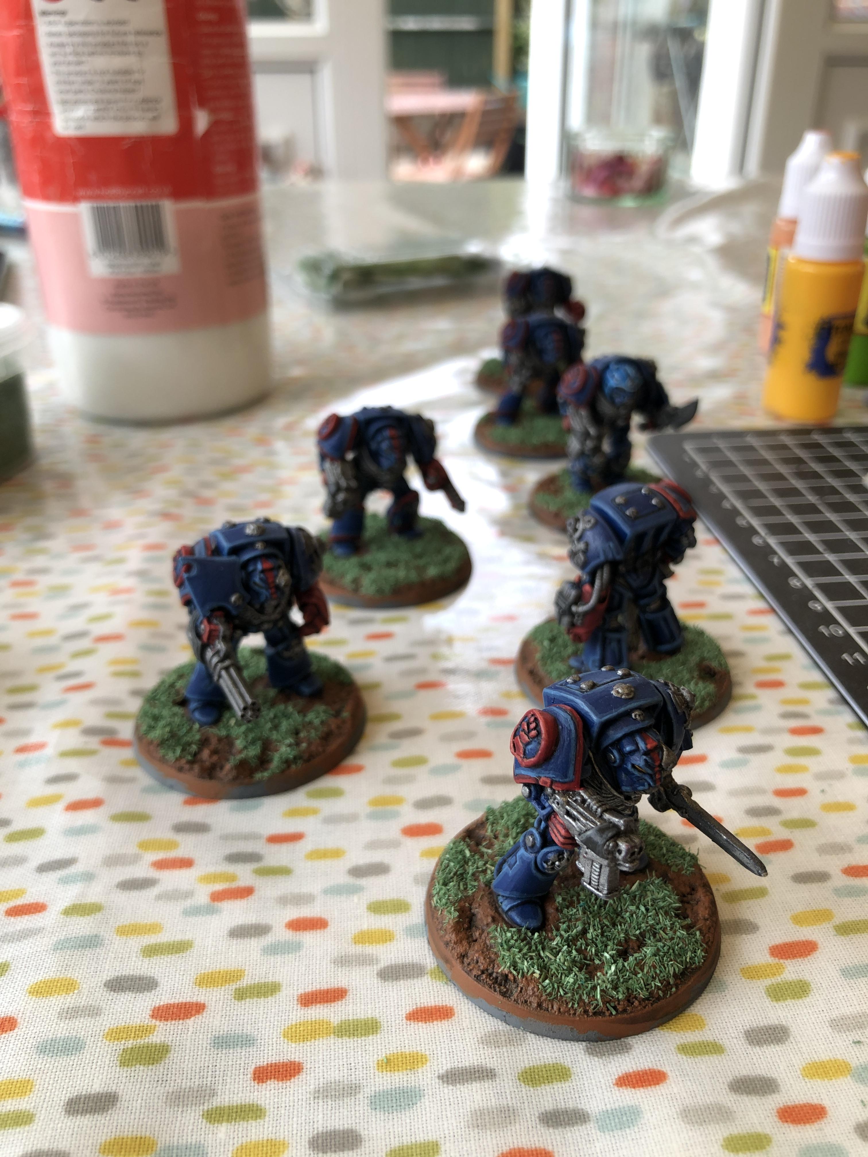 Rogue Trader, Rtb9, Space Marines, Terminator Armor, Warhammer 40,000, Work In Progress