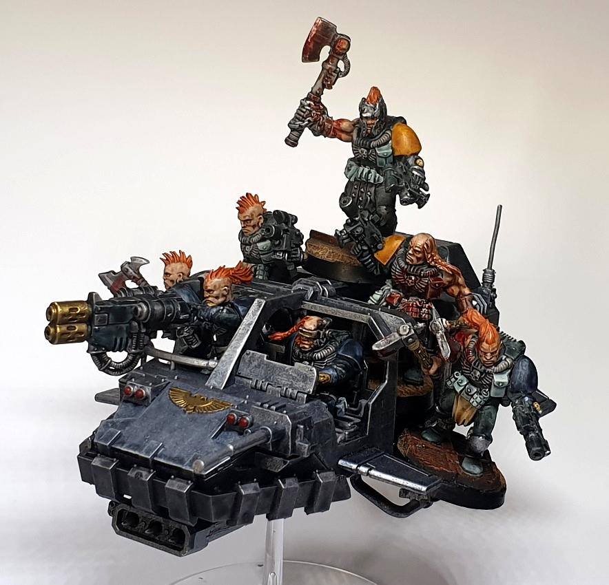 Badab, Executioners, Land Speeder Storm, Scouts