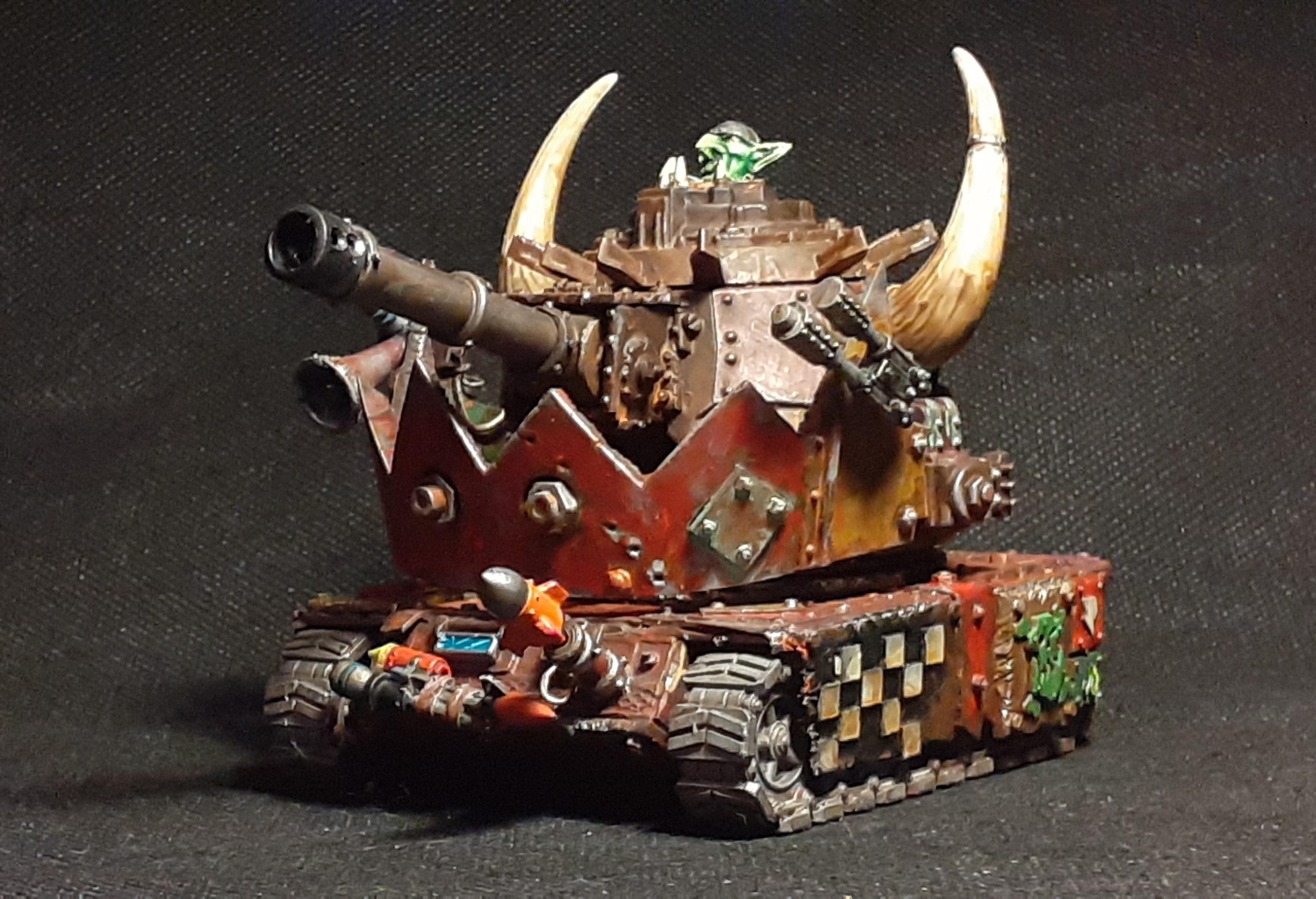 Conversion, Grot Conversion [delete], Grot Tank [delete], Grots [delete], Kitbash [delete], Kitbashed [delete], Ork Conversions [delete], Ork Coustom Made Vehicles [delete], Orks [delete], Scratch Build, Warhammer 40,000