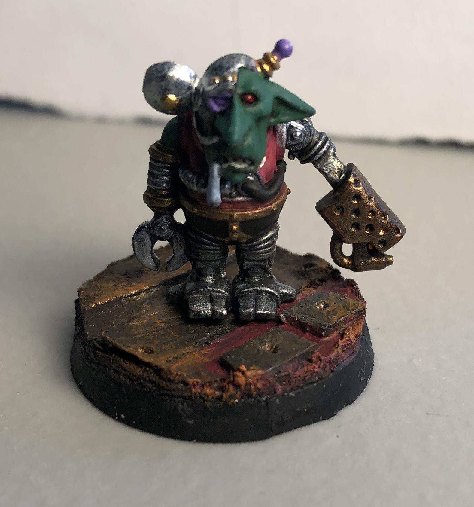 Diorama, Goblin Servitor, Imperial Guard, Inquisition, Kitbash, Warhammer 40,000