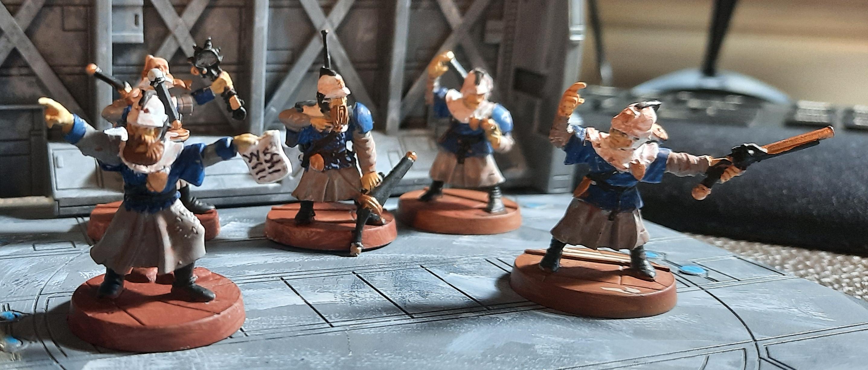 Adeptus Arbites, Archers, Bretonnians, Imperial Guard