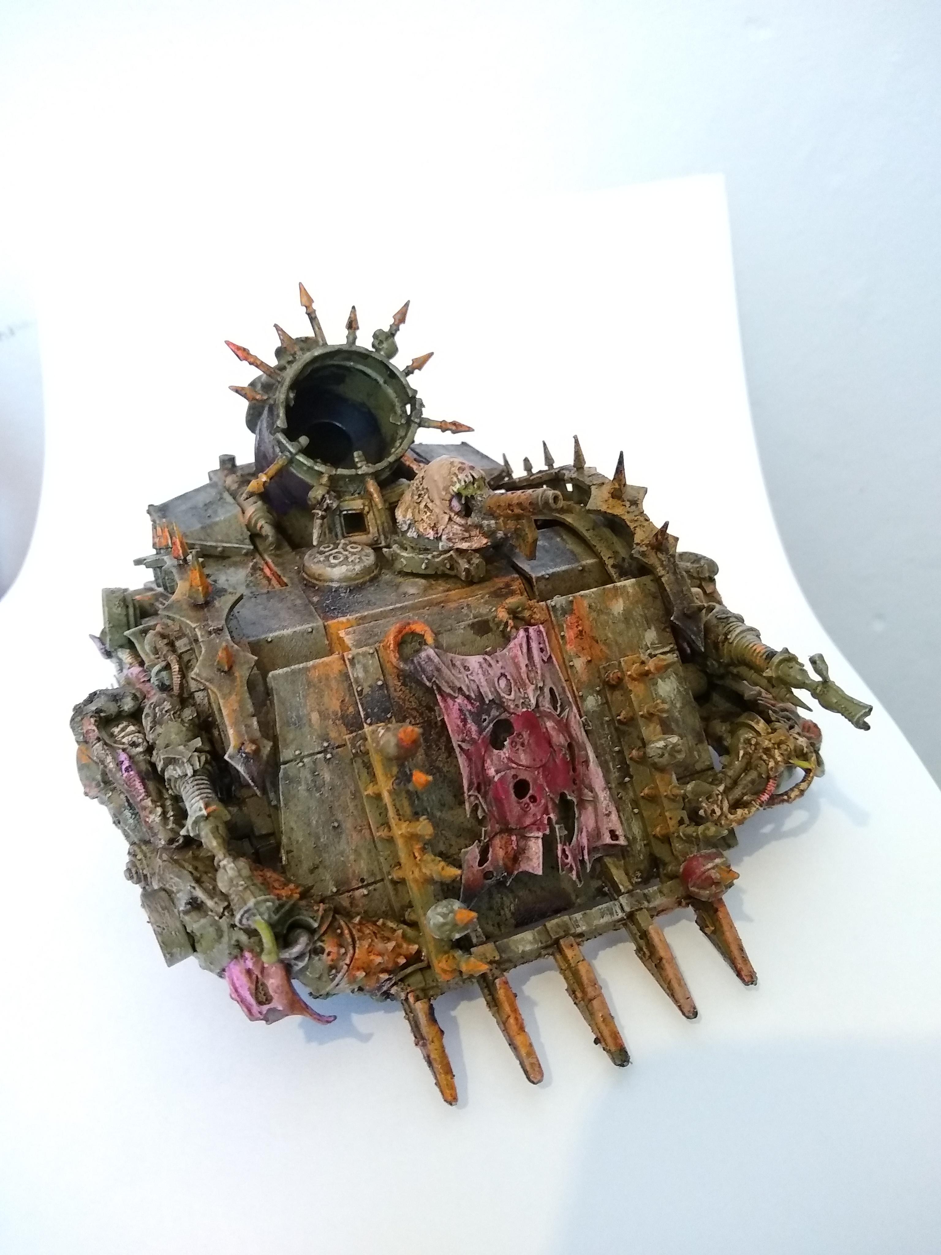 Kitbash, Nurgle, Plaguebursty Crawler 2