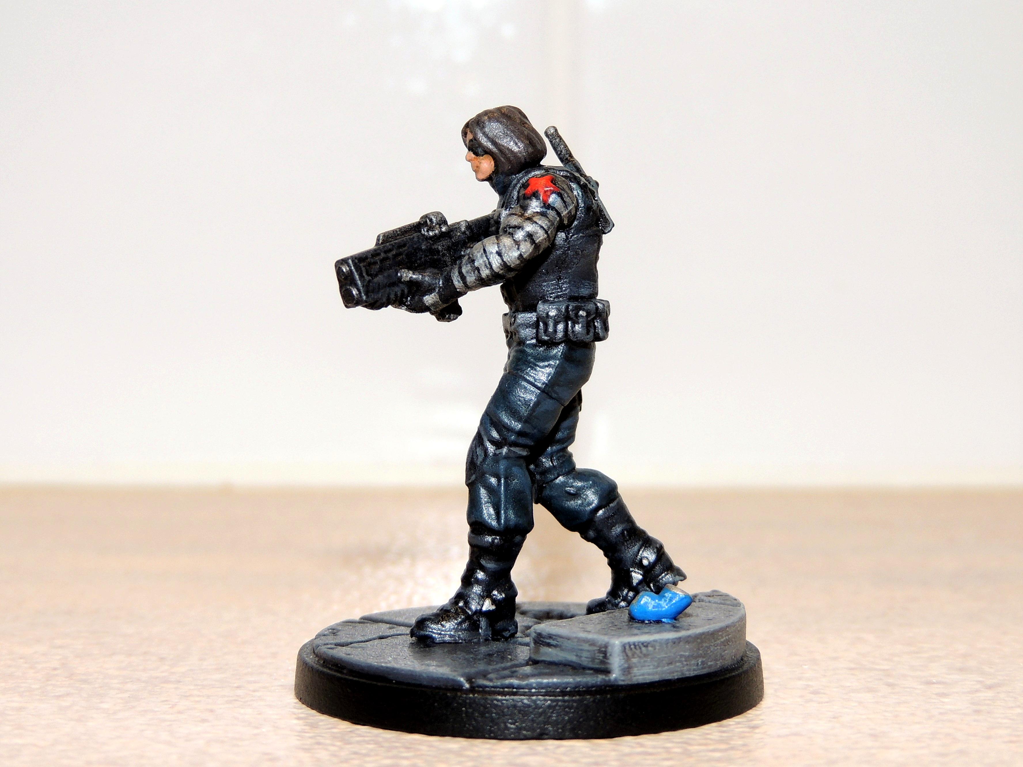 Atomic Mass Games, Avengers, Bucky Barnes, Marvel Crisis Protocol, Winter Soldier