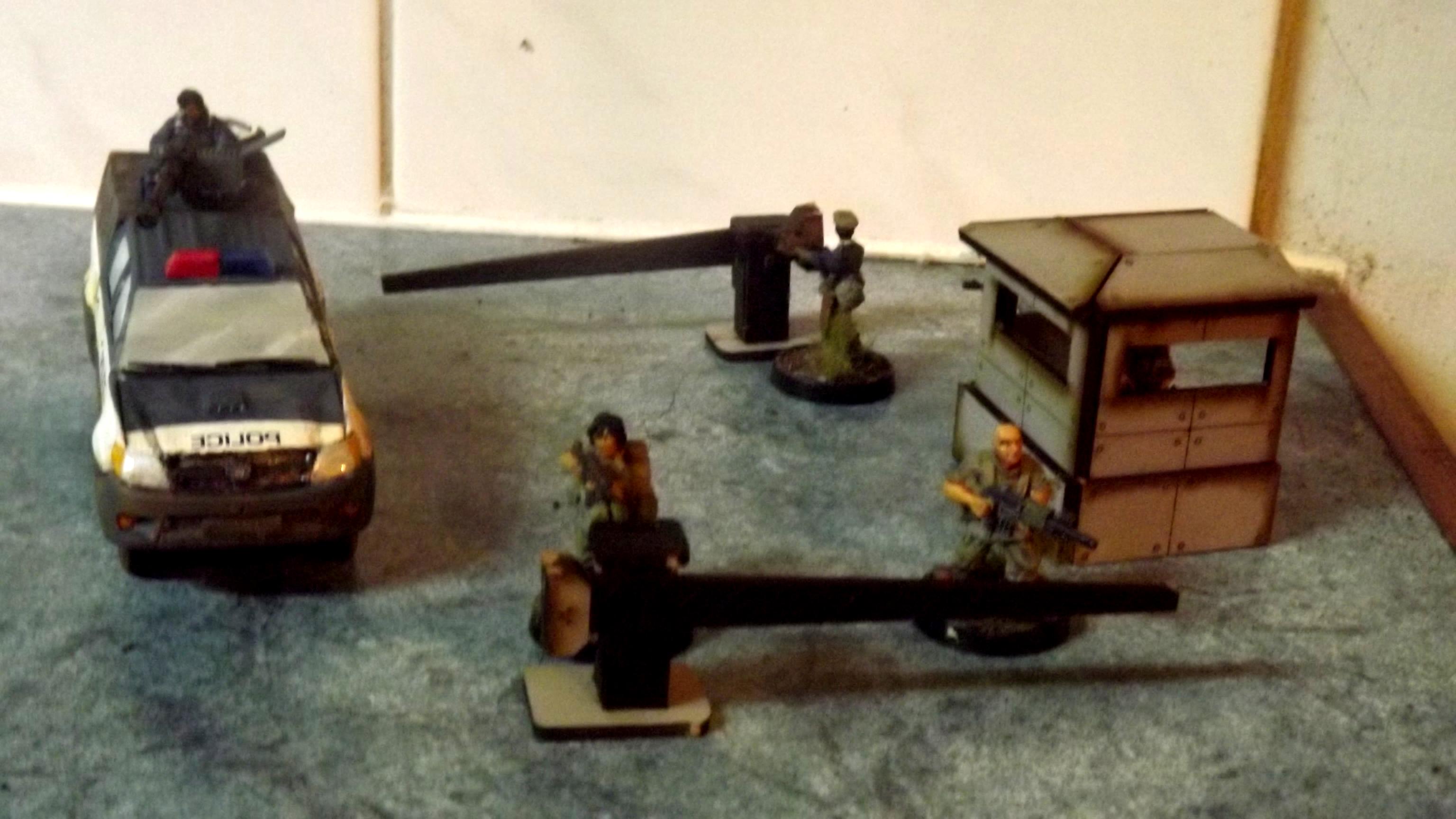 Antenocetes Workshop, Conversion, Hilux, Law Enforcement, Milita, Militia, Police, Technical, Victoria Miniatures