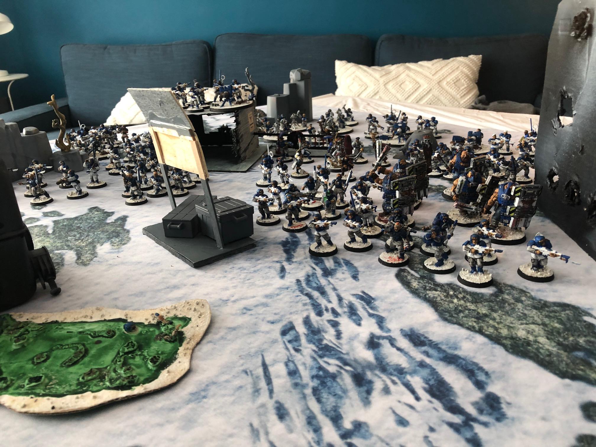 Astra Militarum, Crusaders, Execution, Guardsmen, Heretic, Imperial Guard, Imperium, Infantry, Terrain, Warhammer 40,000