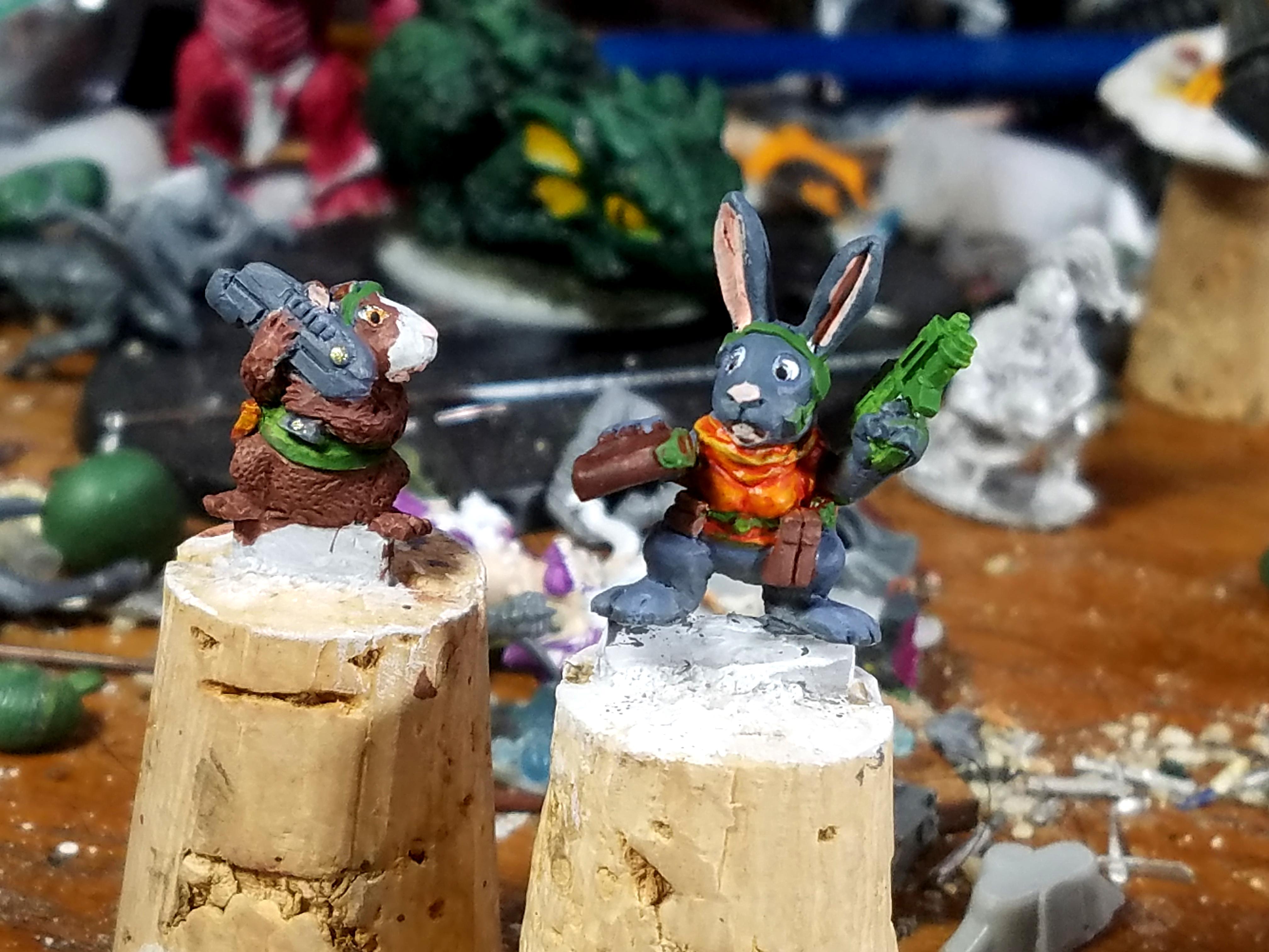 Furry, Guinea Pig, Old Gamers Workshop, Rabbit