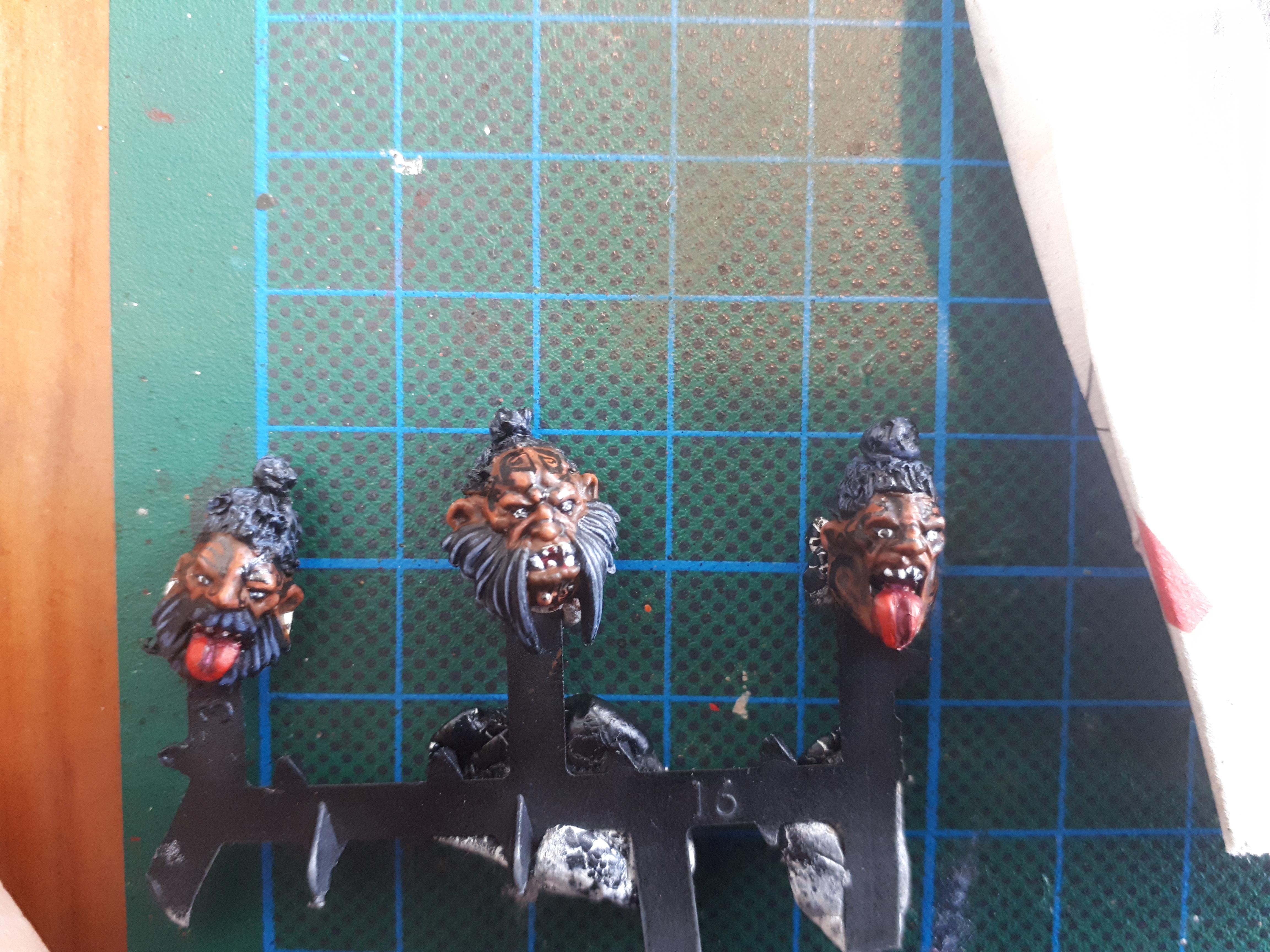 Bullgryn, Maori, Ogryns, Work In Progress
