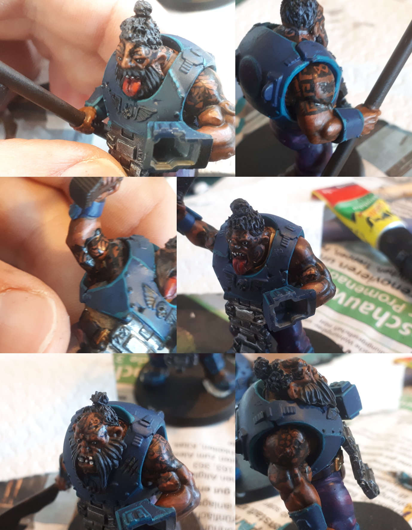 Bullgryn, Maori, Ogryns, Work In Progress