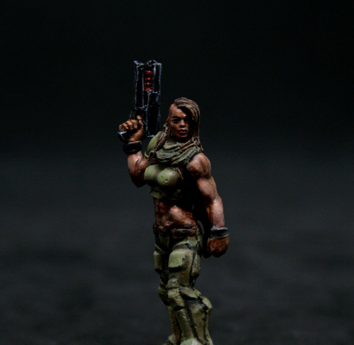 Alienhunter, Catachan, Conversion, Junglefighter