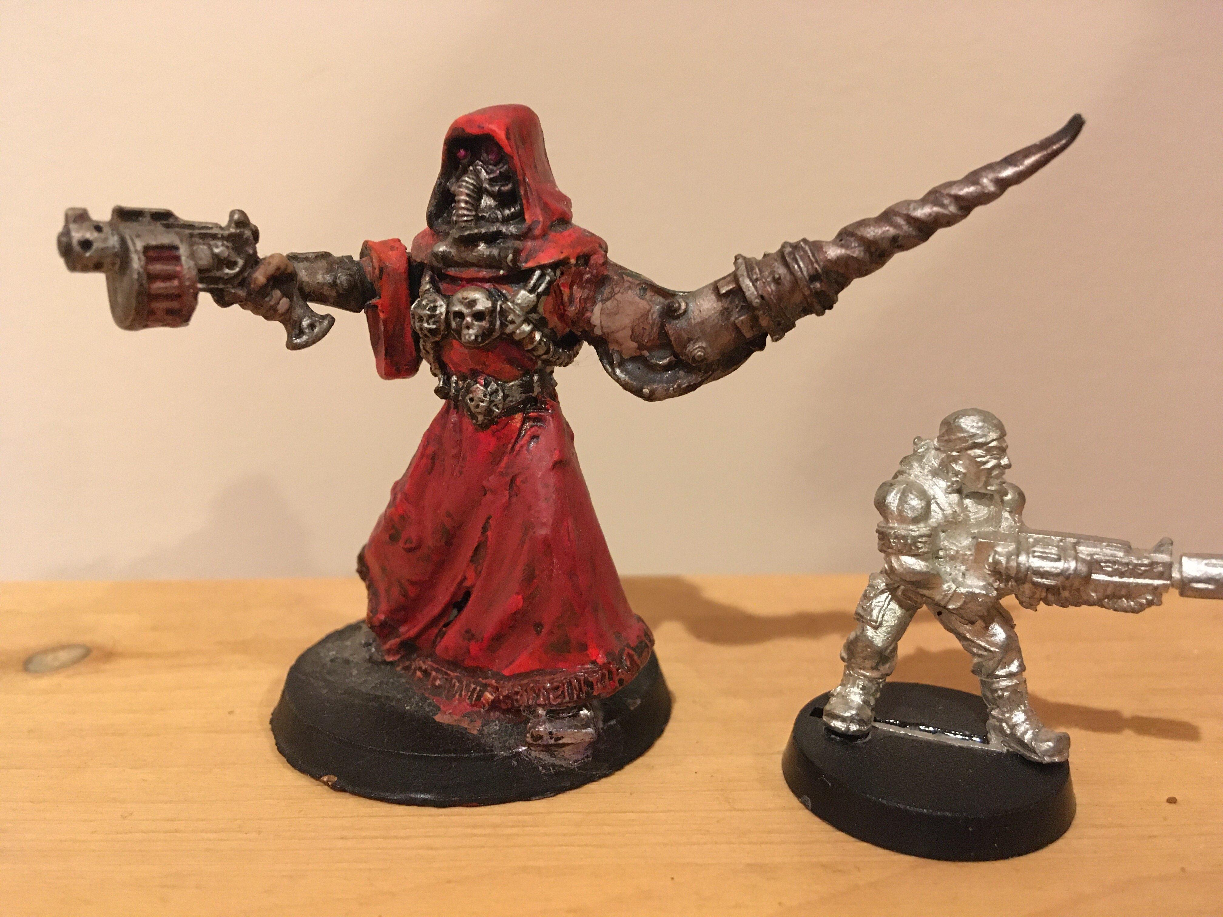 54 Mm, Delphan Gruss, Inquisitor, Warhammer 40,000
