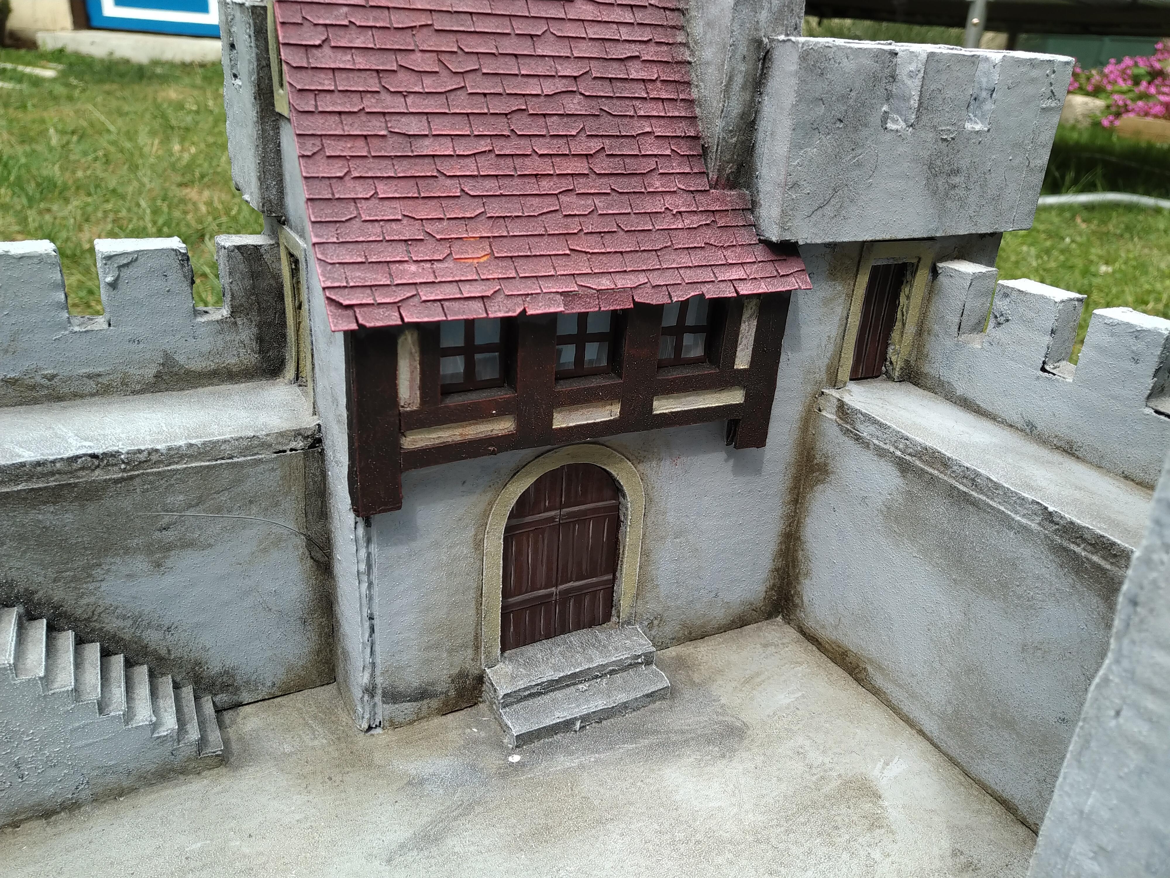 Cardboard, Castle, Paper Mache, Terrain