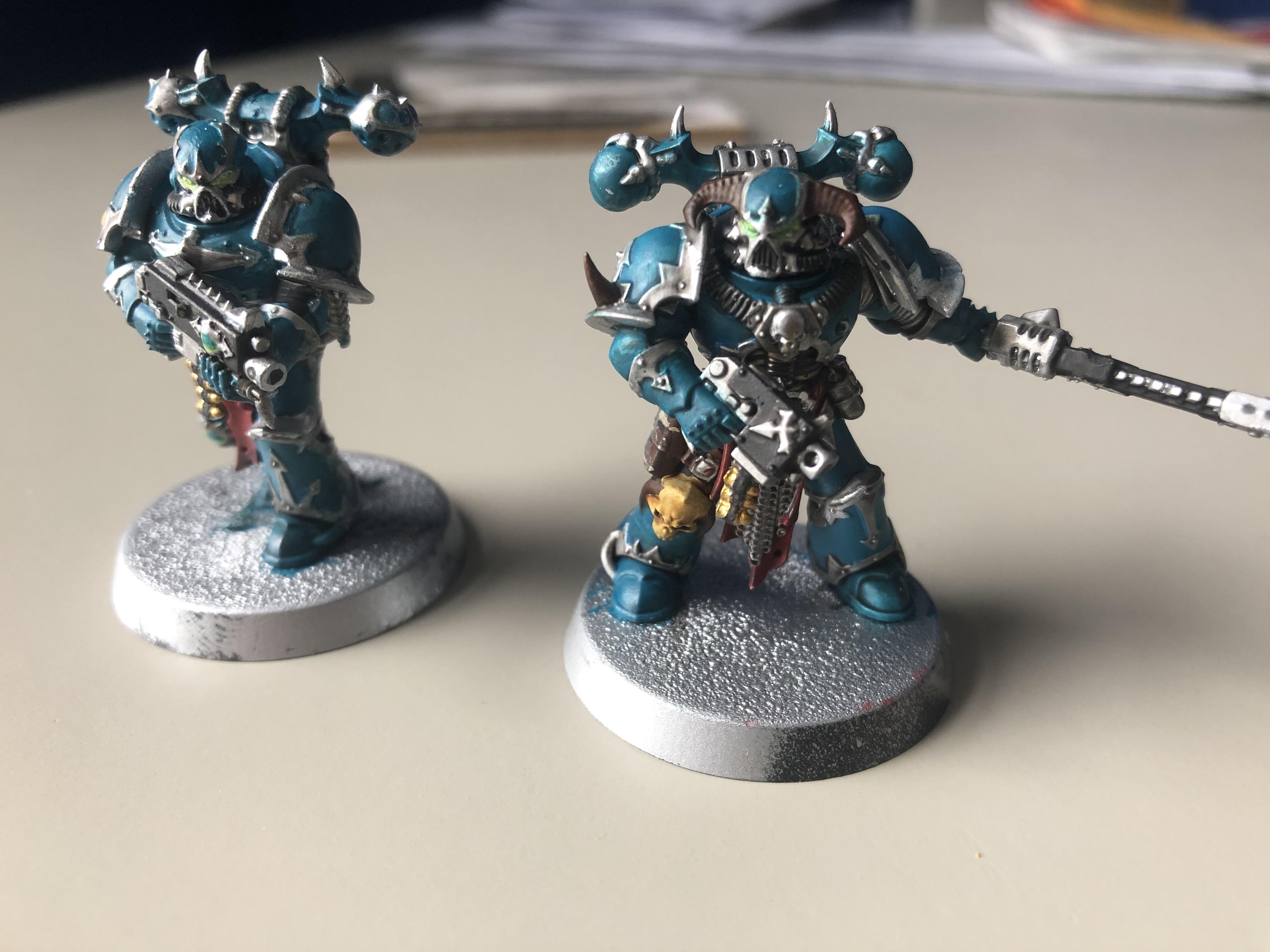 WIP Alpha legion test models
