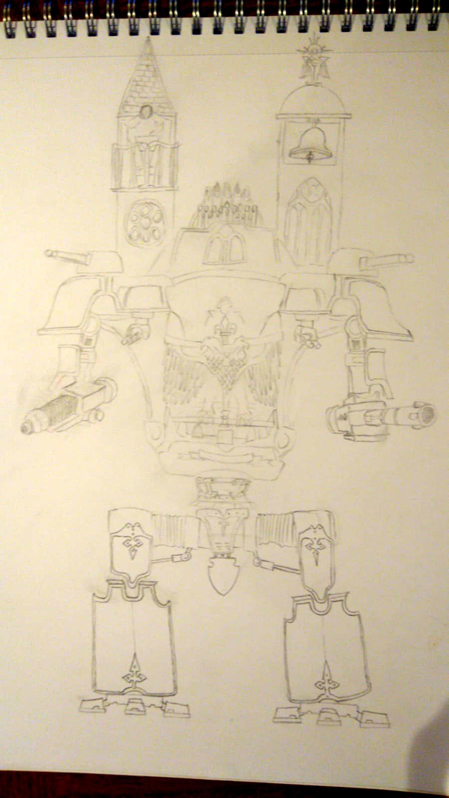 CathedralKnightDrawing