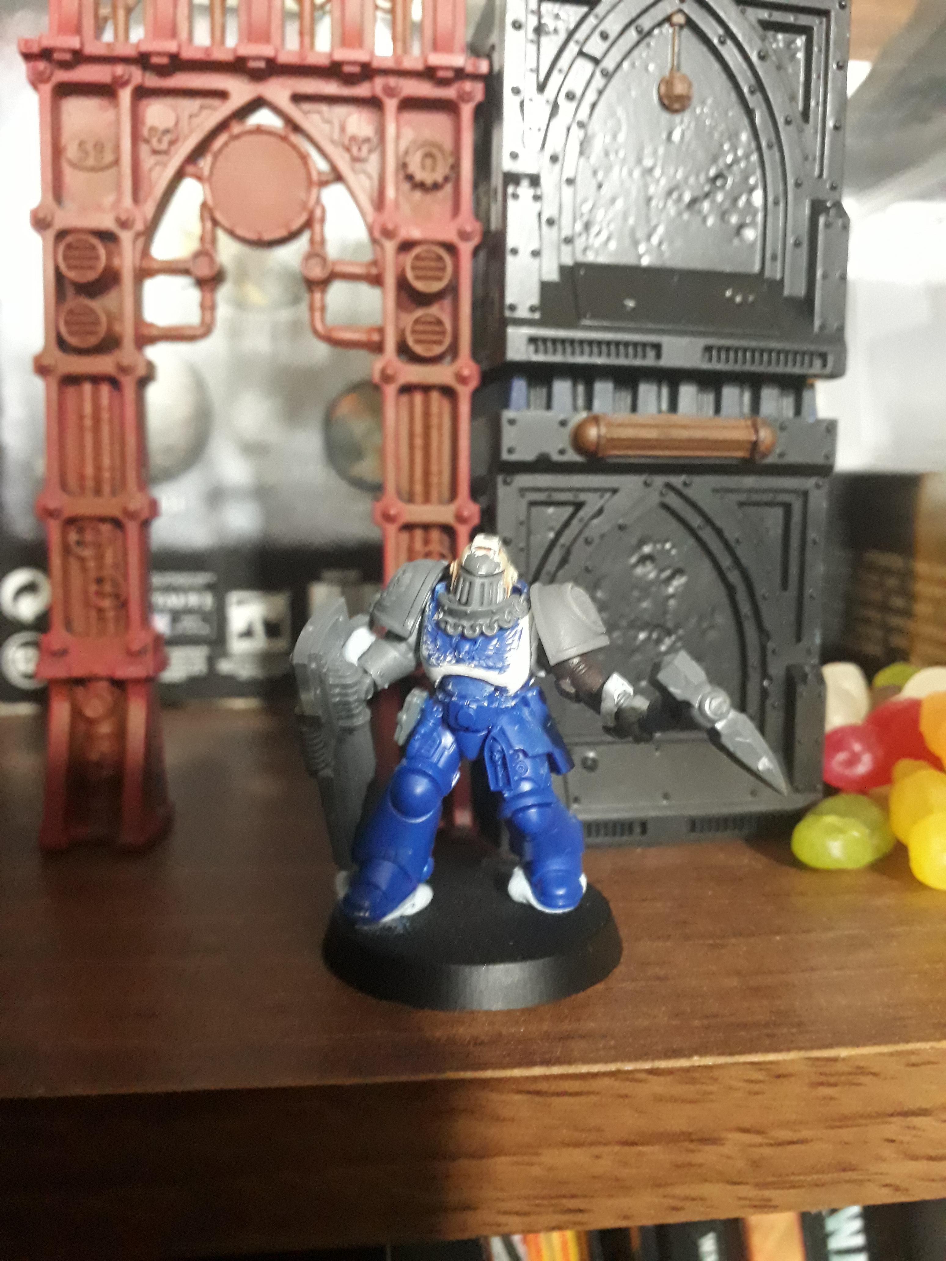 Astartes, Fist, Imperial, Space, Space Marines, Tru-scale, Work In Progress