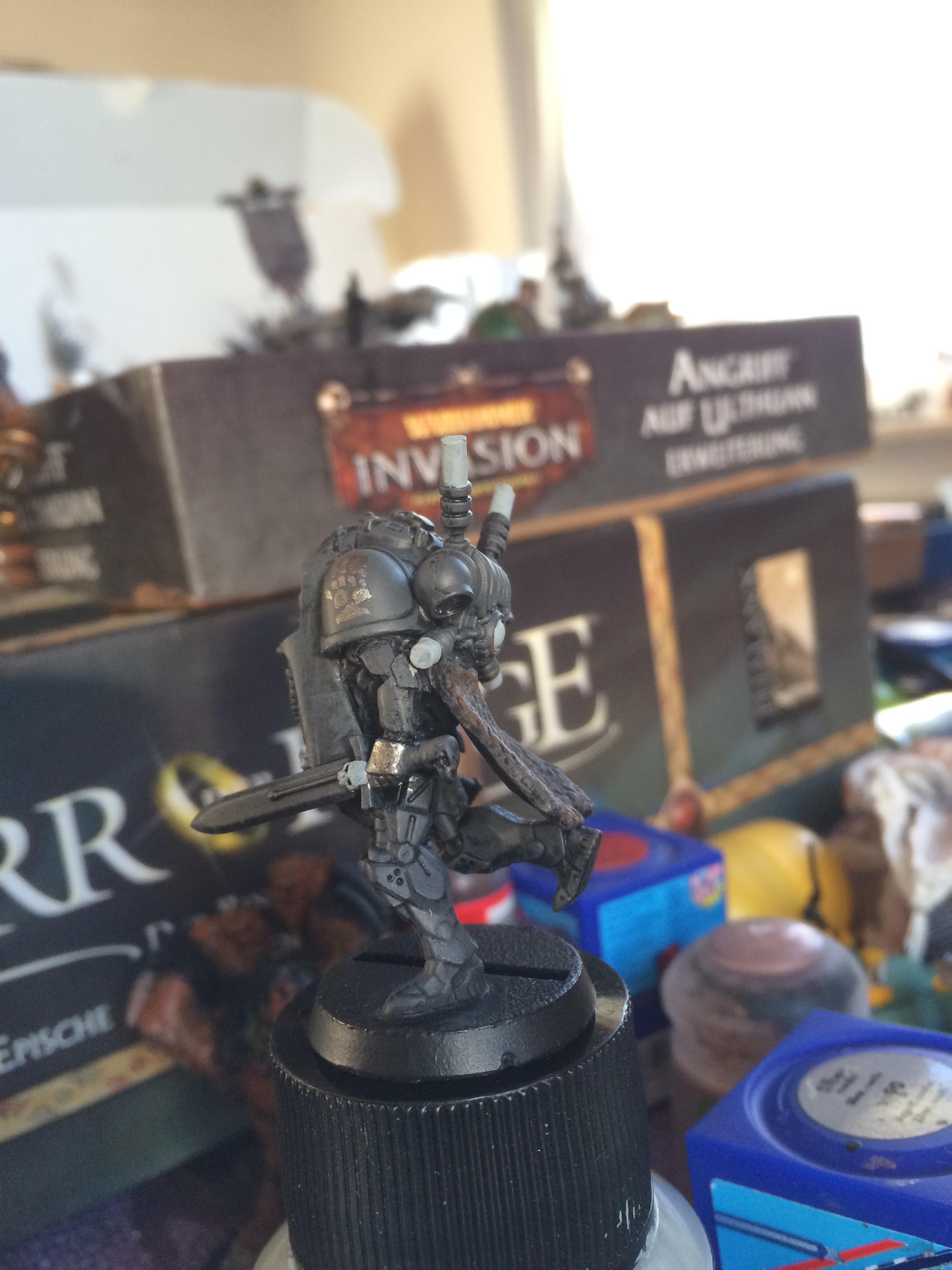 Conversion, Crazy, Dreadnought, Hands, Ih, Iron, Mad, Parts, Sarkophagus, Scratch, Space, Space Marines