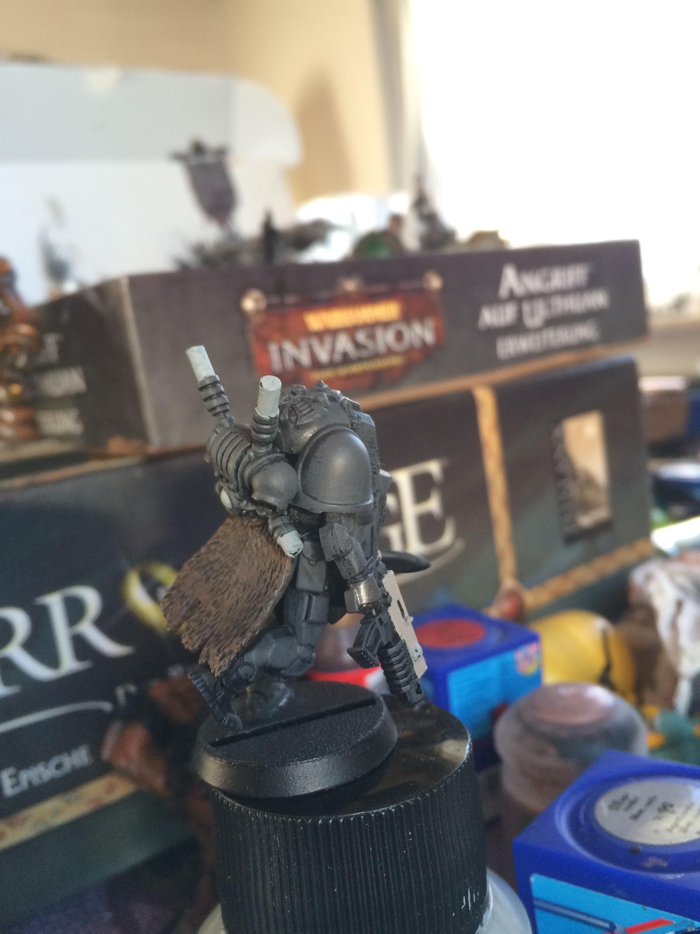 Conversion, Crazy, Dreadnought, Hands, Ih, Iron, Mad, Parts, Sarkophagus, Scratch, Space, Space Marines
