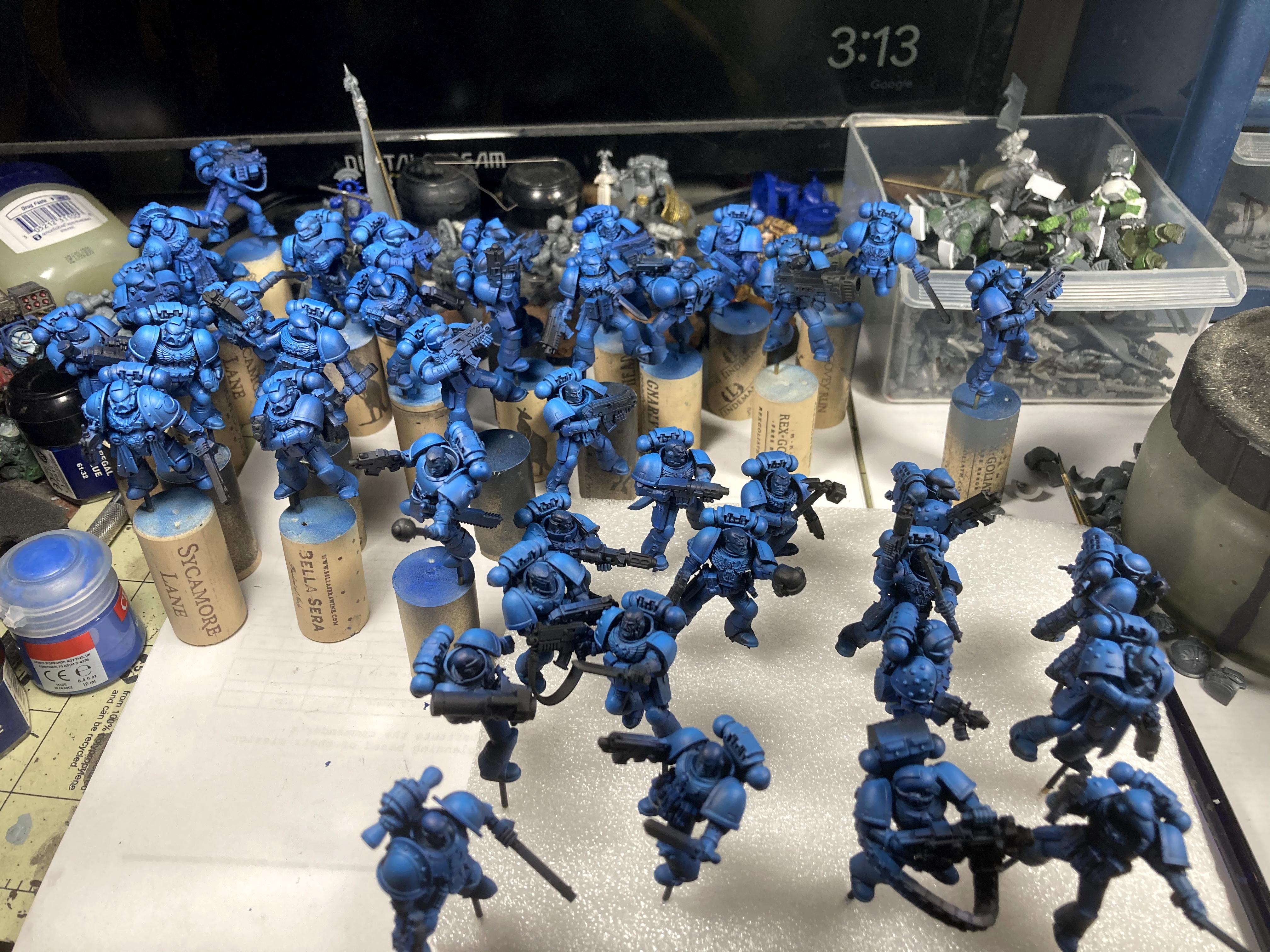 Army, Space Marines, Work In Progress